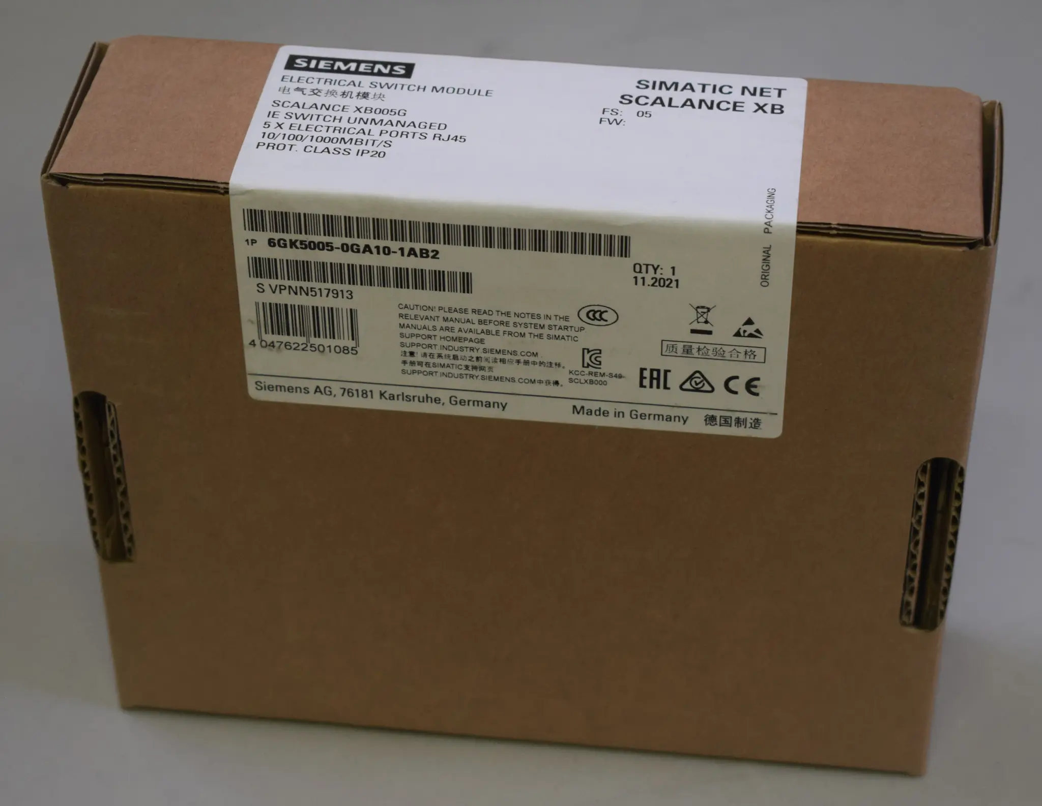 Produktfoto 1 von 6GK5005-0GA10-1AB2