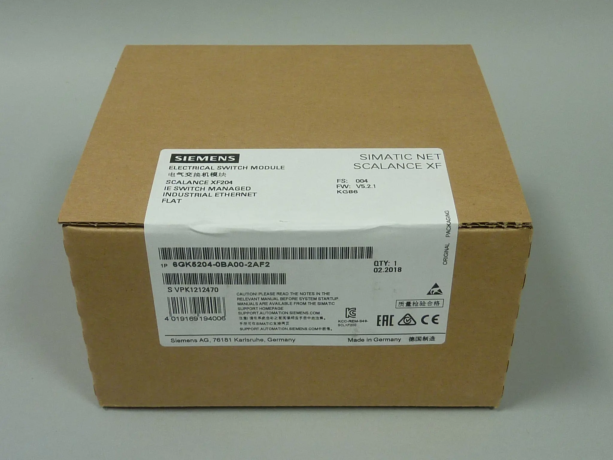 Produktfoto 1 von 6GK5204-0BA00-2AF2