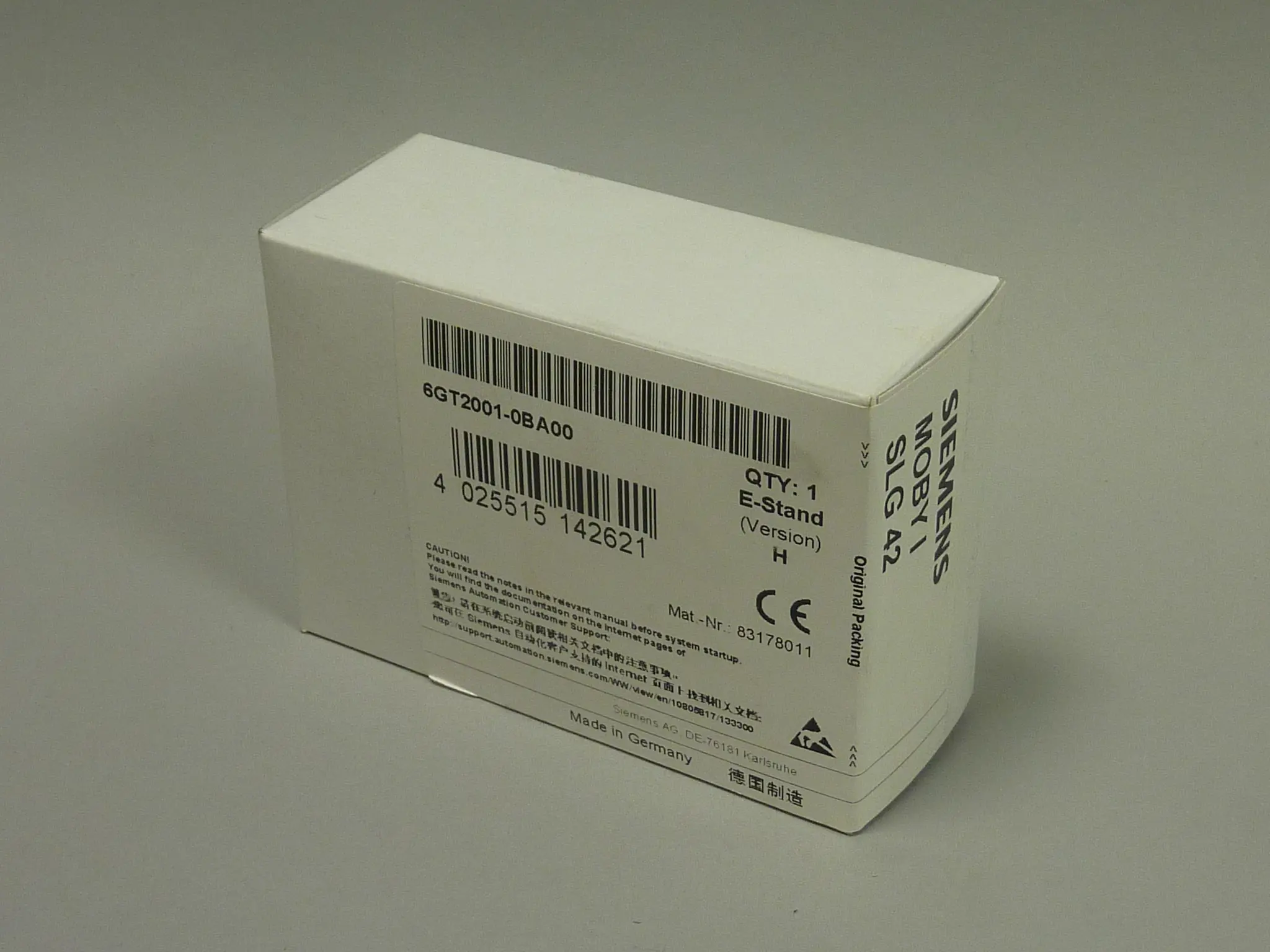 Produktfoto 1 von 6GT2001-0BA00