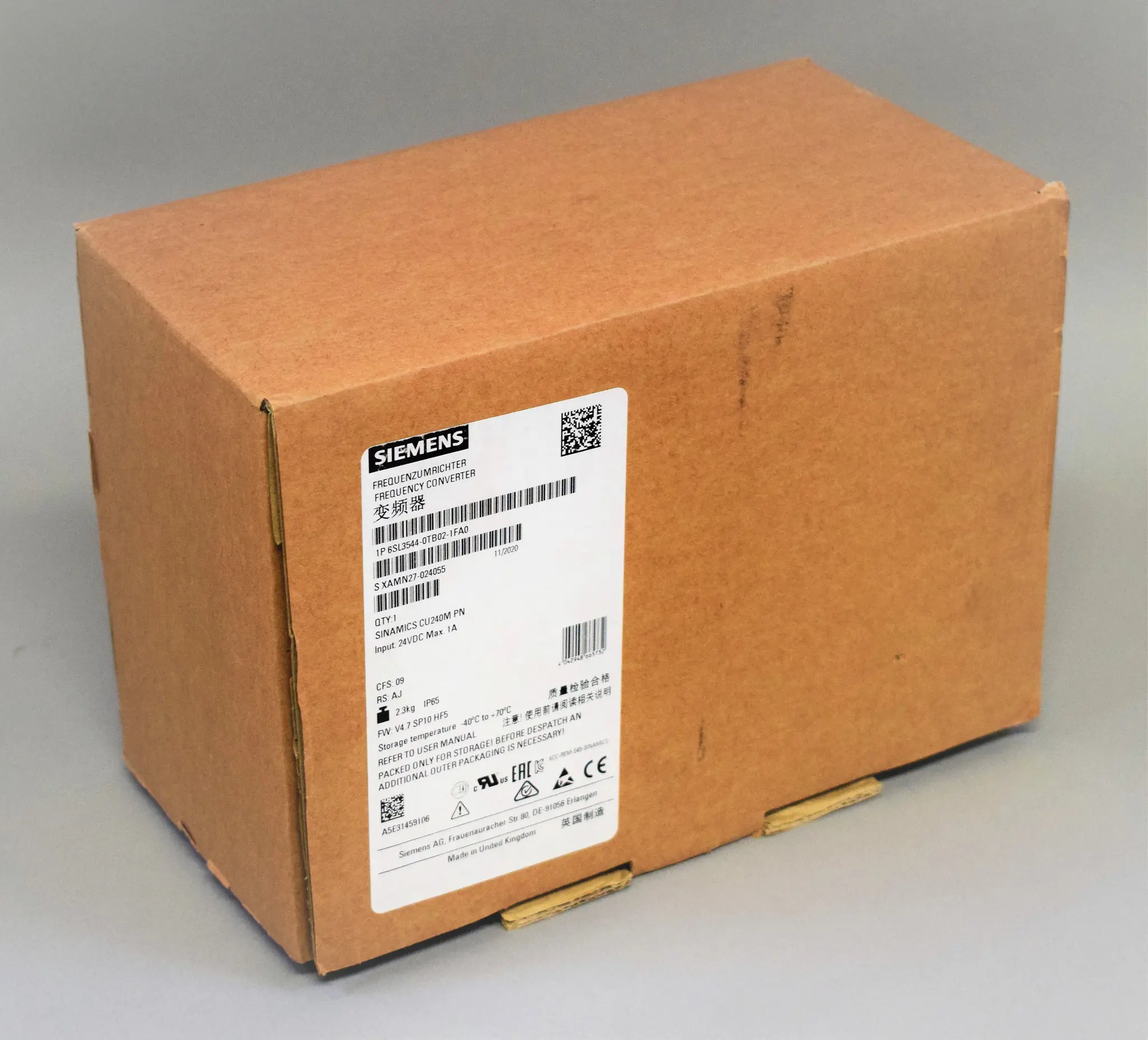 Produktfoto 1 von 6SL3544-0TB02-1FA0