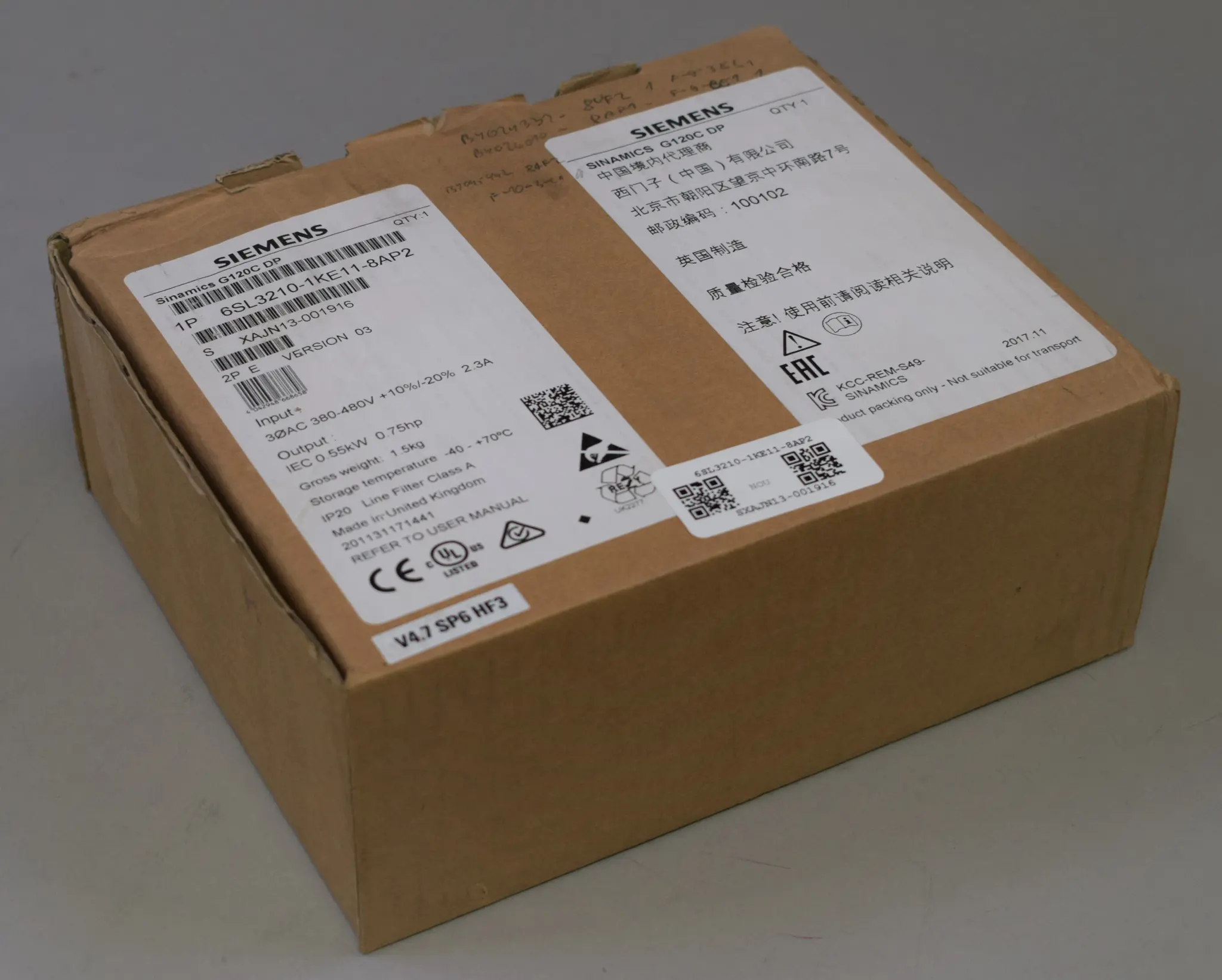 Produktfoto 1 von 6SL3210-1KE11-8AP2