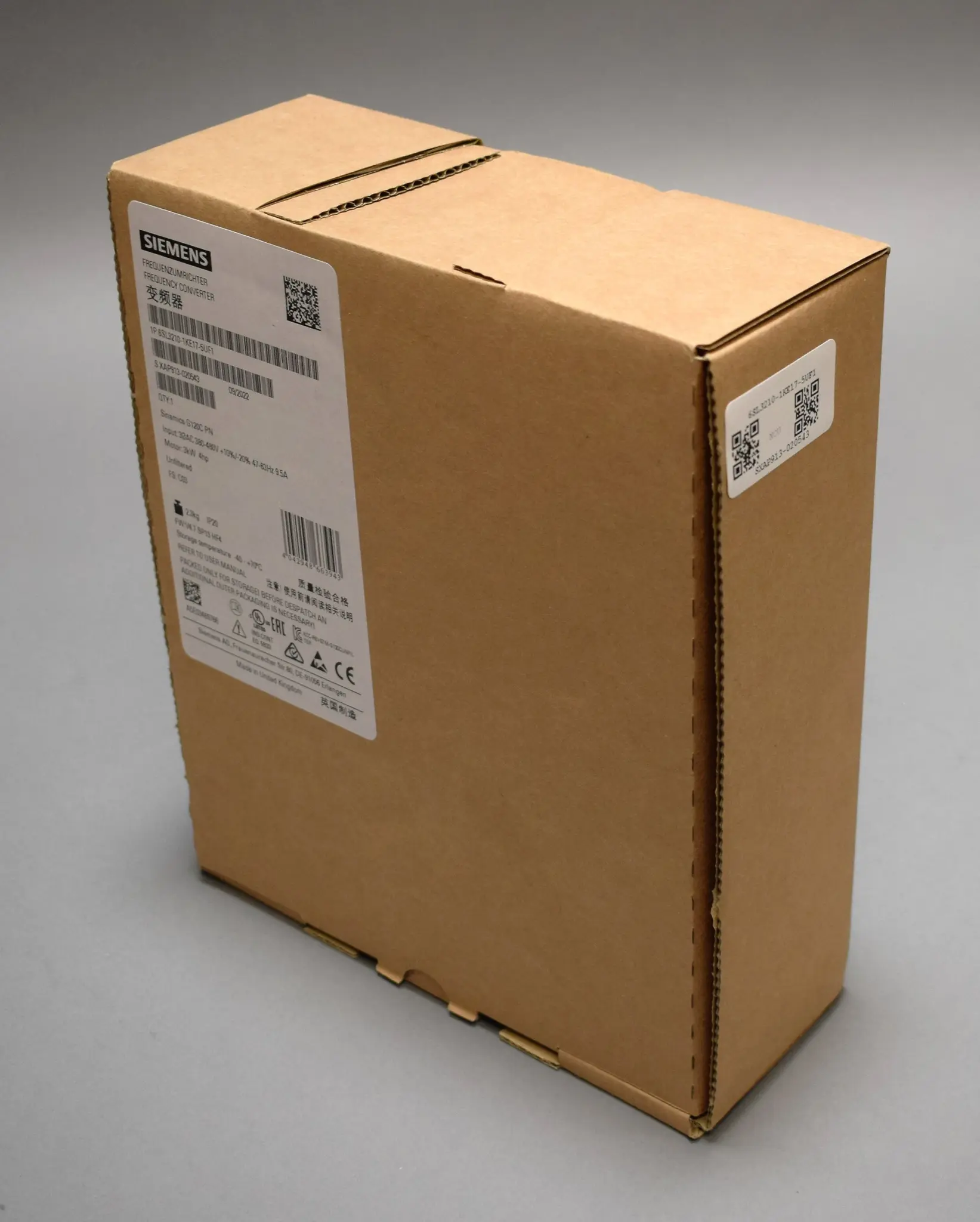 Produktfoto 1 von 6SL3210-1KE17-5UF1