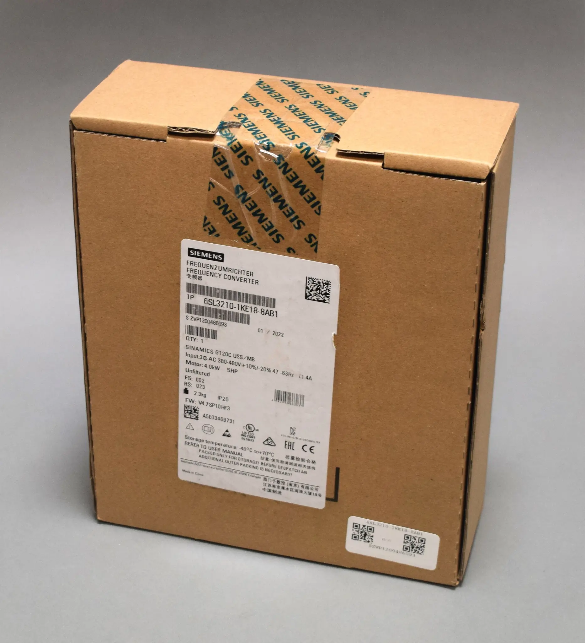 Produktfoto 1 von 6SL3210-1KE18-8AB1