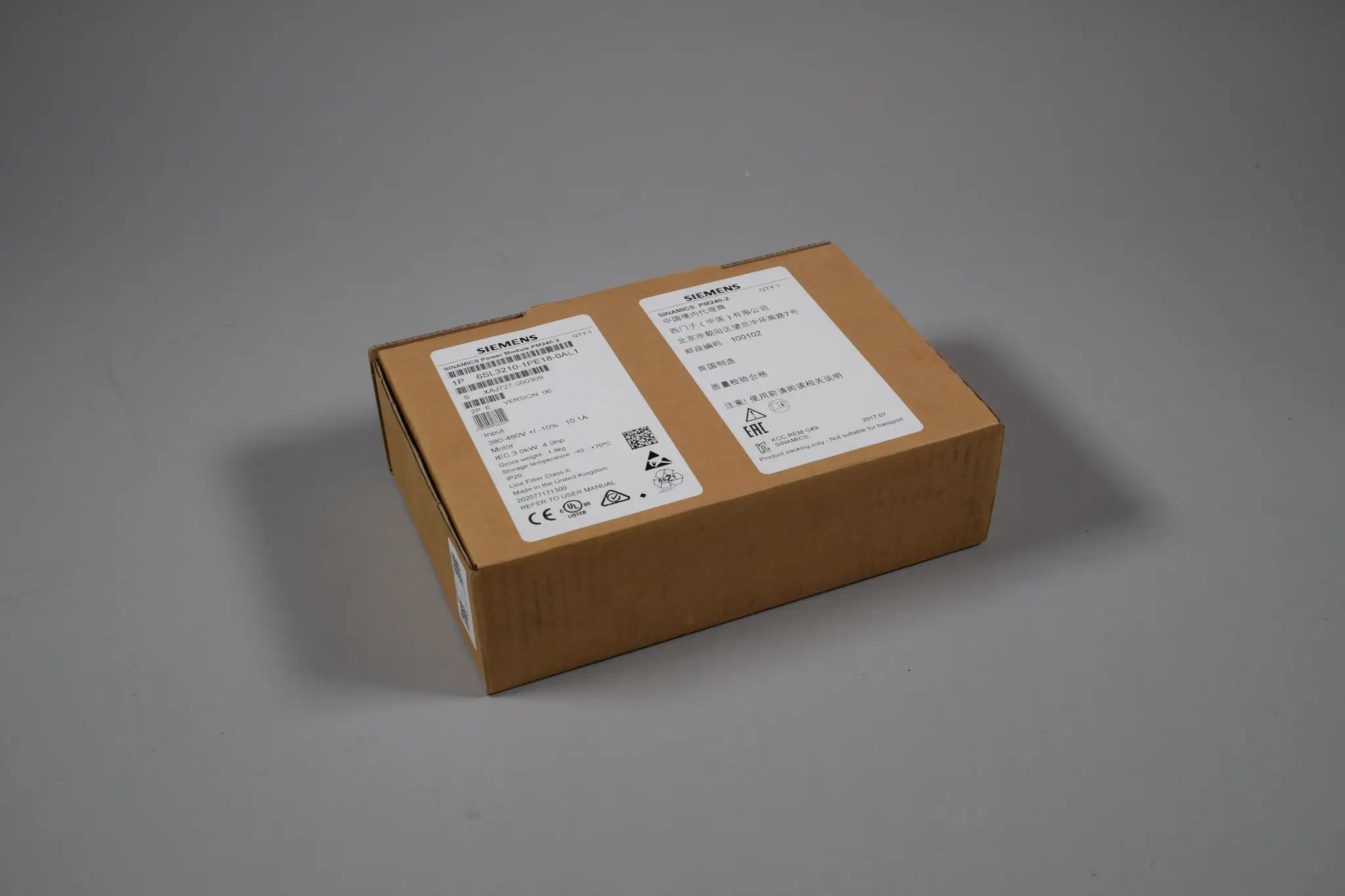 Produktfoto 1 von 6SL3210-1PE18-0AL1