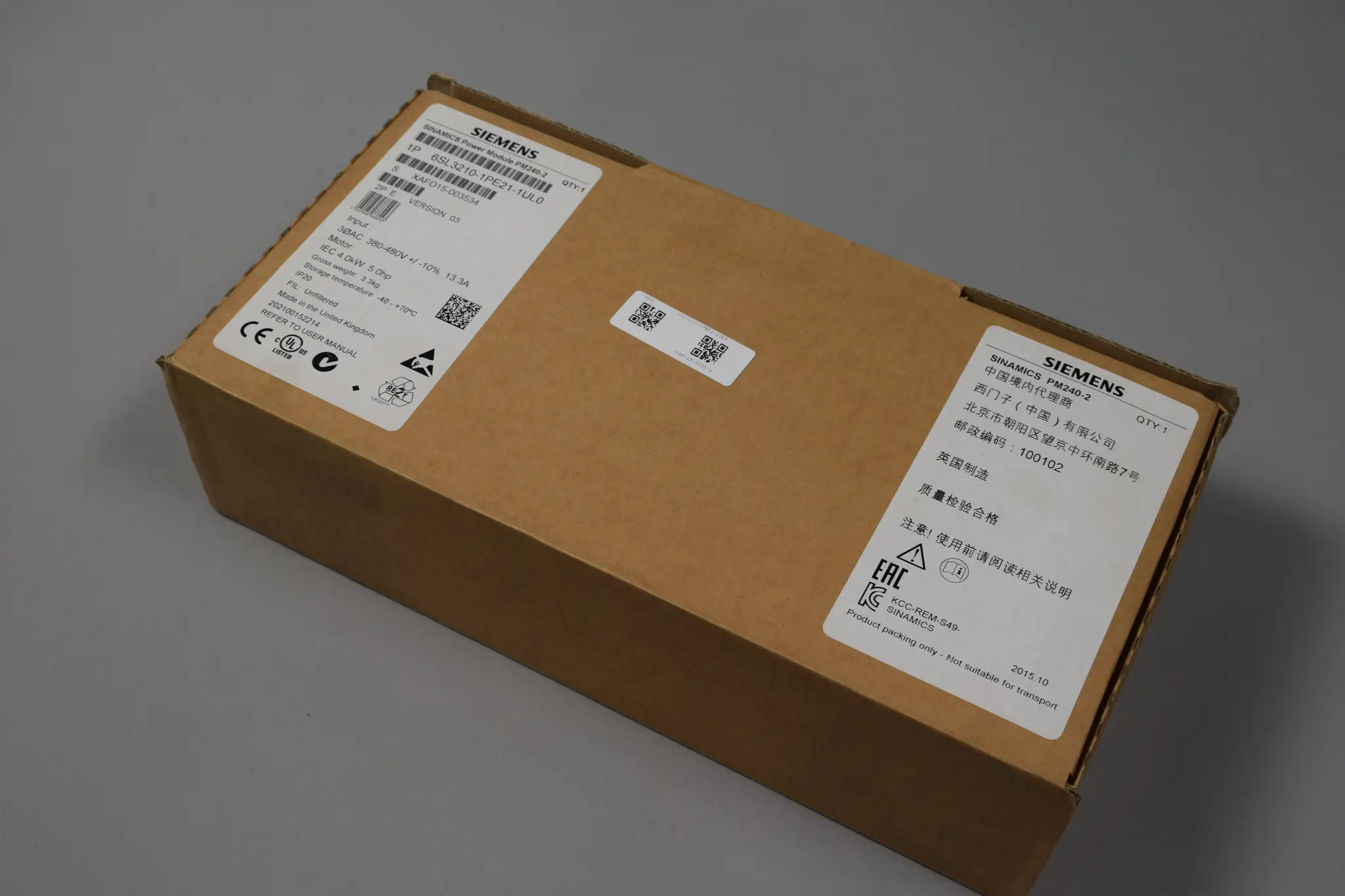 Produktfoto 1 von 6SL3210-1PE21-1UL0