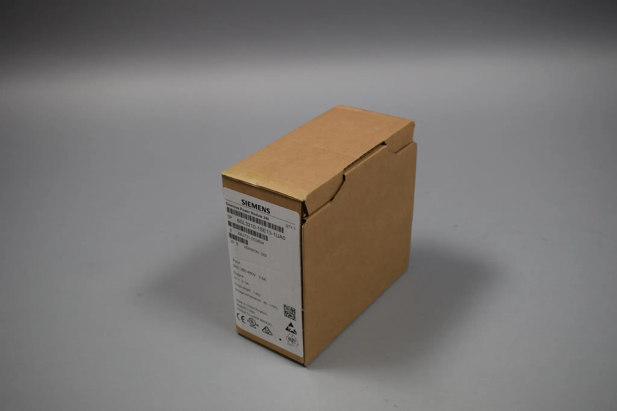 Produktfoto 1 von 6SL3210-1SE13-1UA0