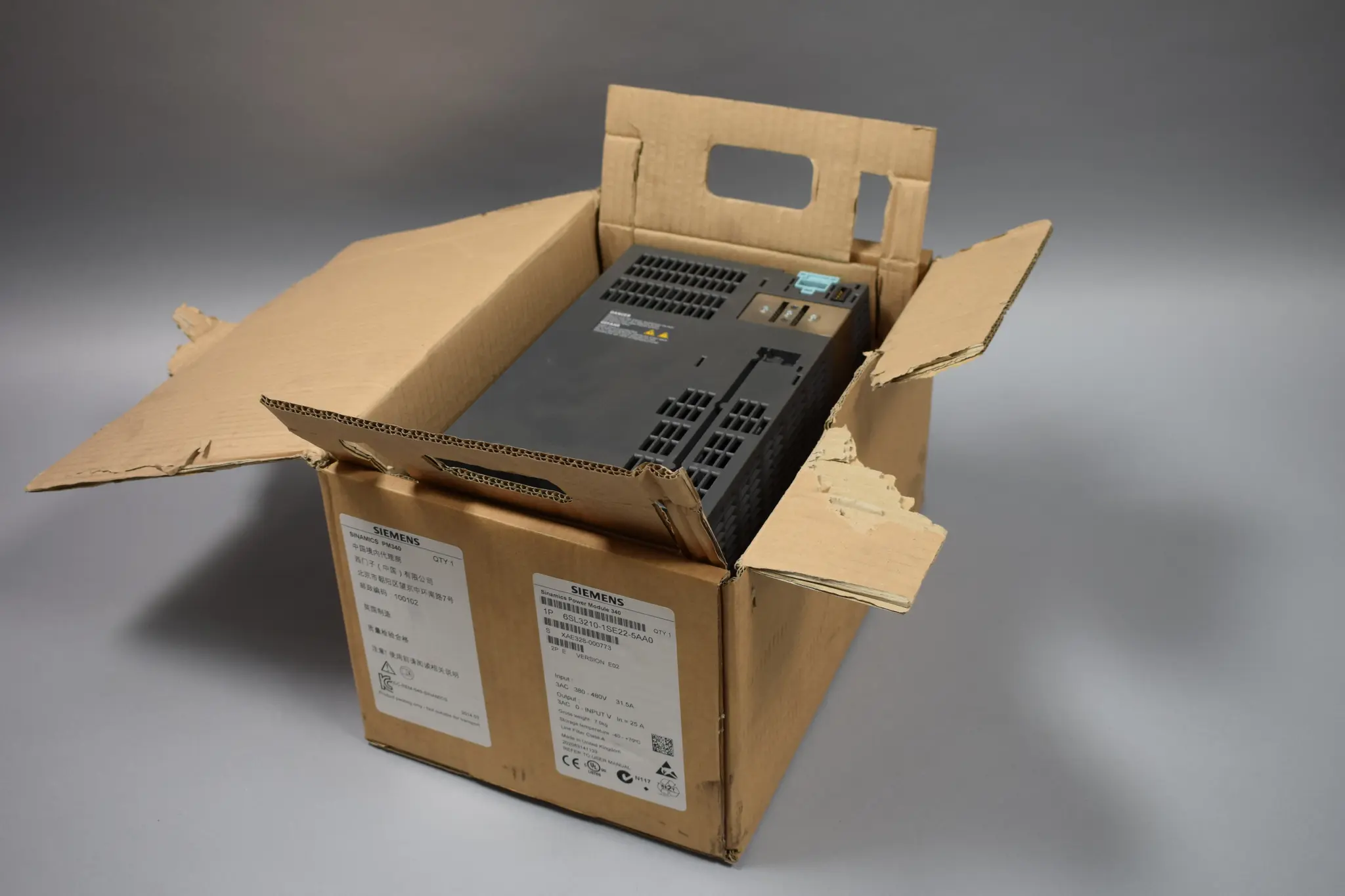 Produktfoto 1 von 6SL3210-1SE22-5AA0