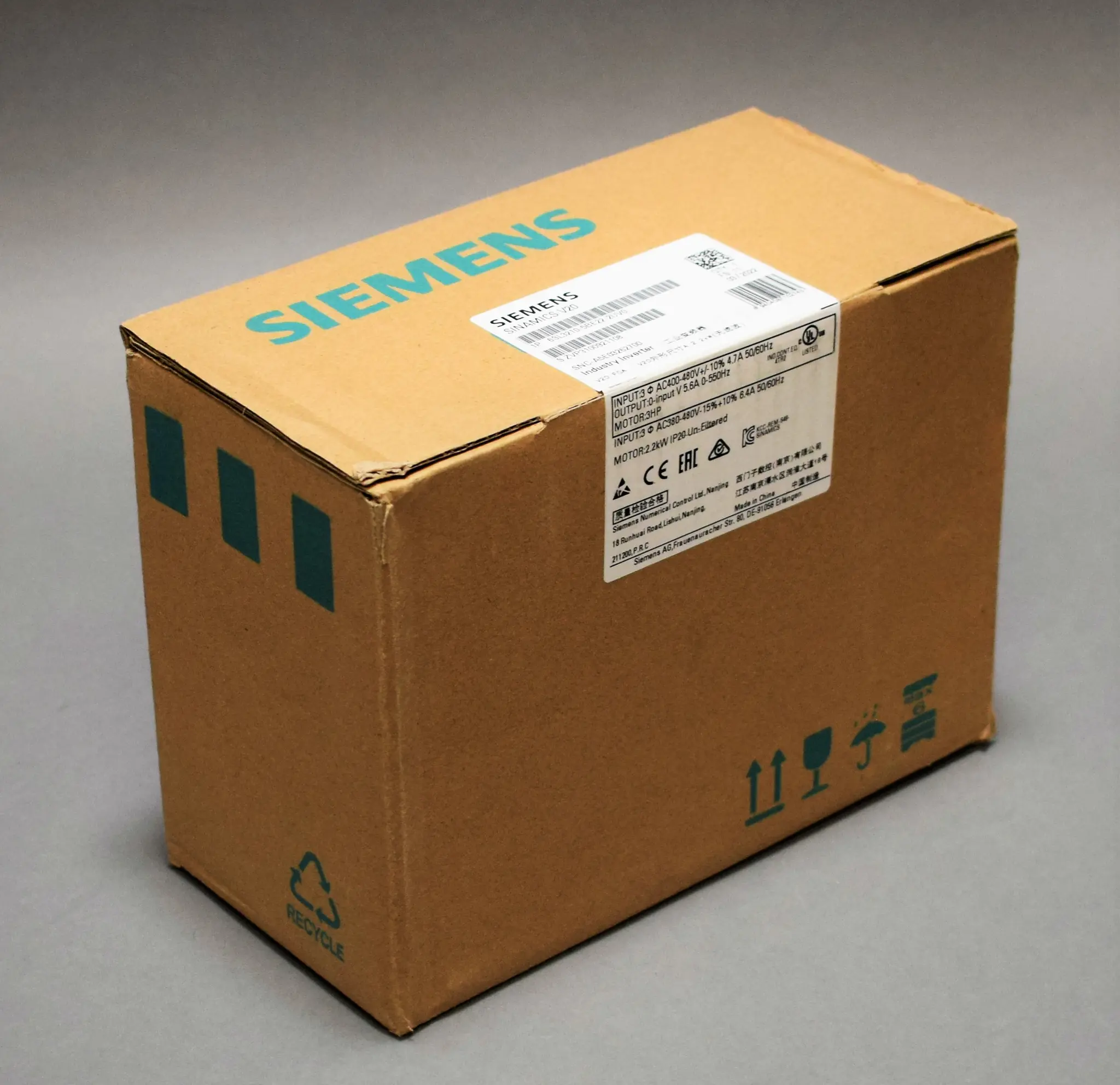Produktfoto 1 von 6SL3210-5BE22-2UV0