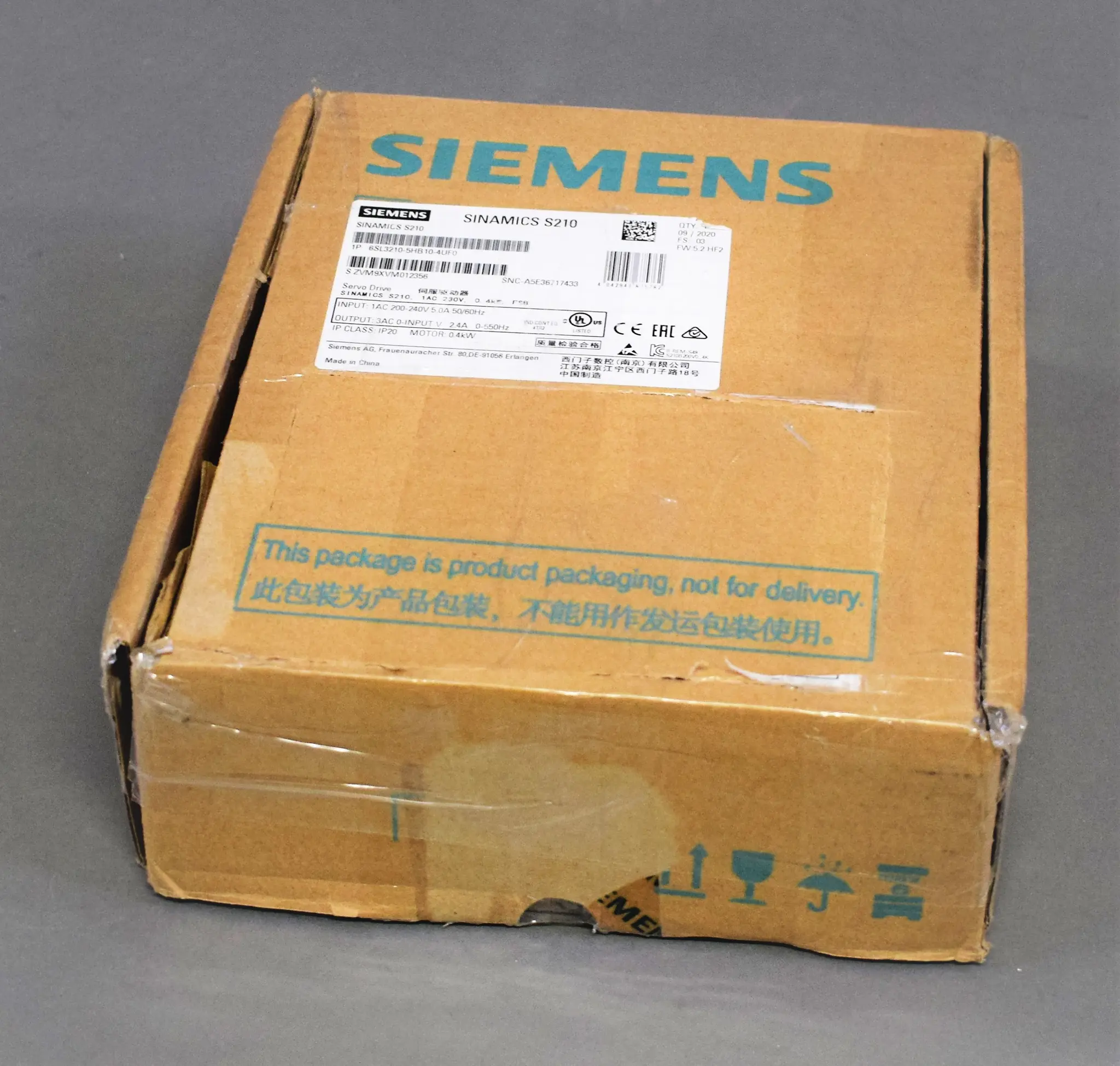 Produktfoto 1 von 6SL3210-5HB10-4UF0