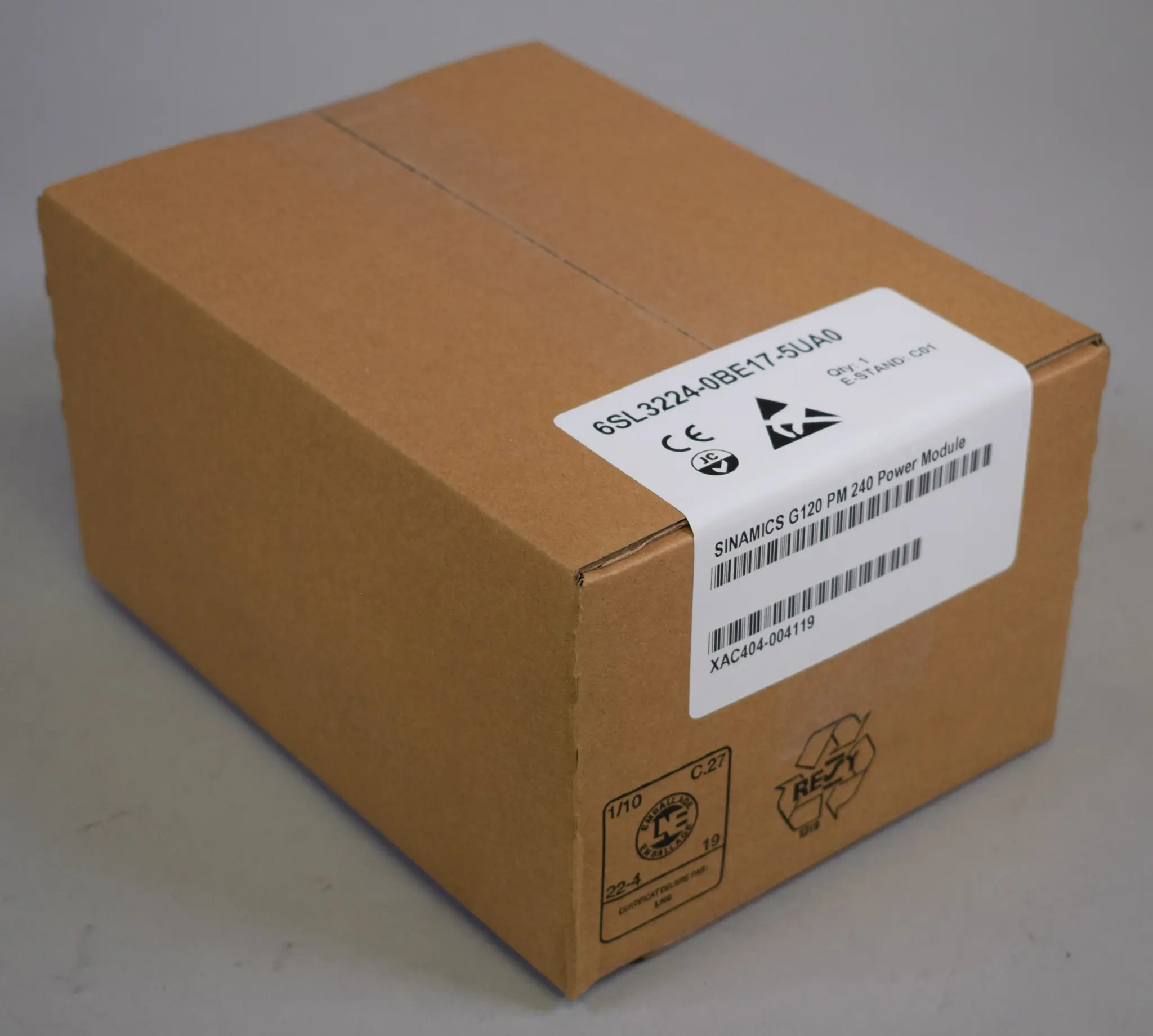 Produktfoto 1 von 6SL3224-0BE17-5UA0
