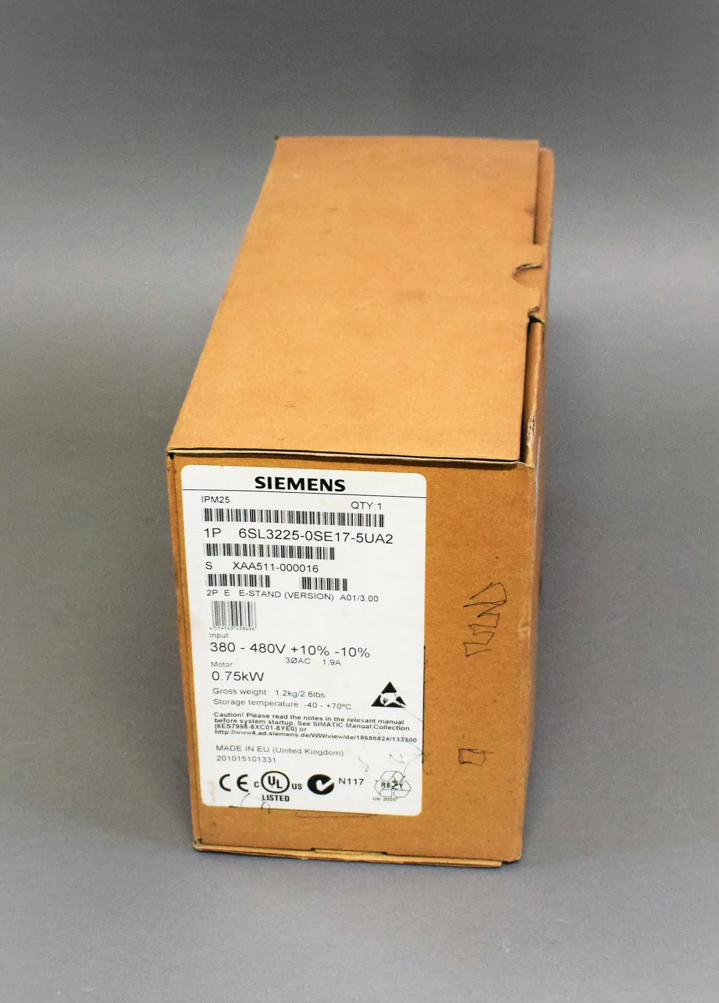 Produktfoto 1 von 6SL3225-0SE17-5UA2