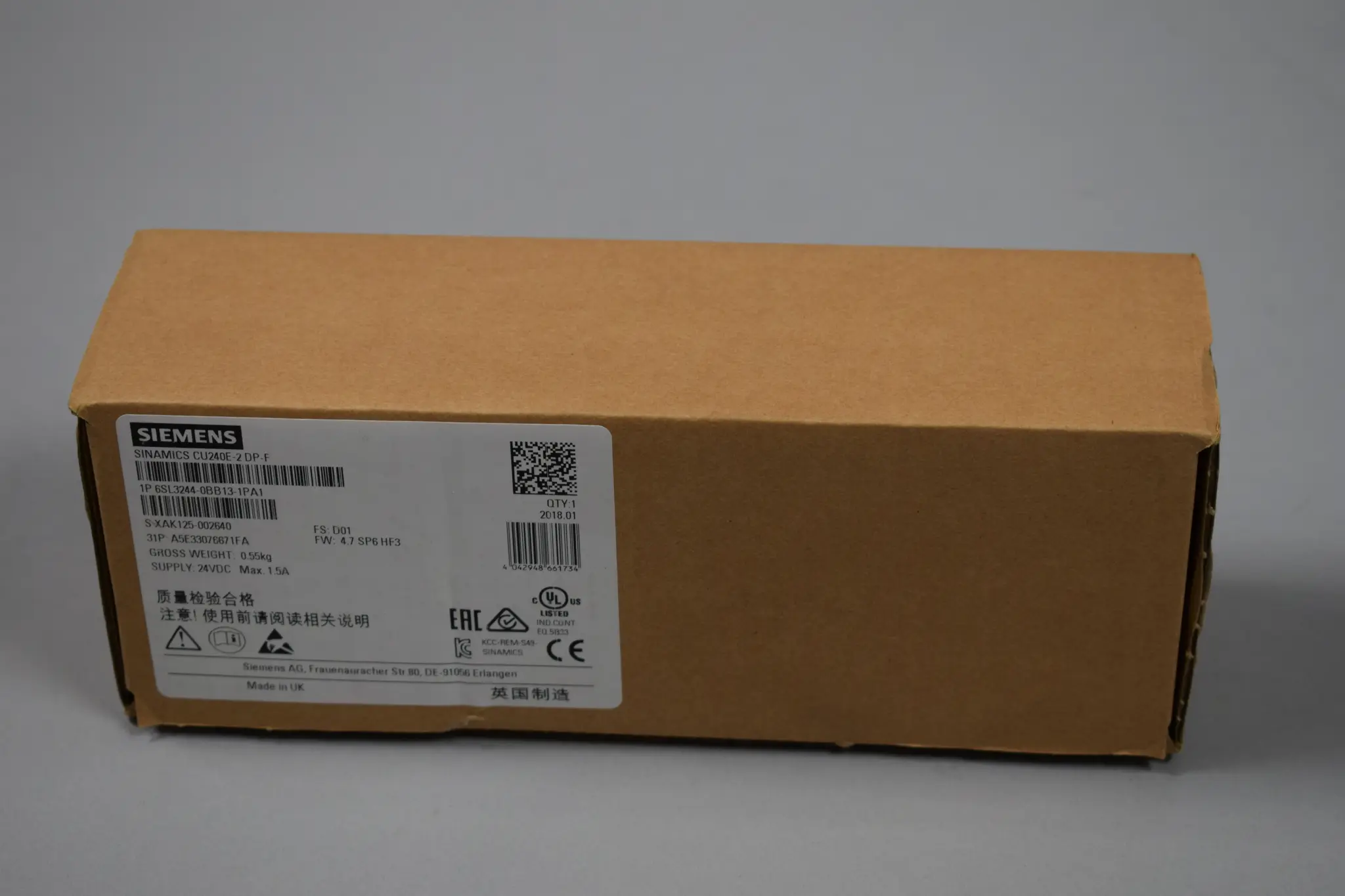 Produktfoto 1 von 6SL3244-0BB13-1PA1