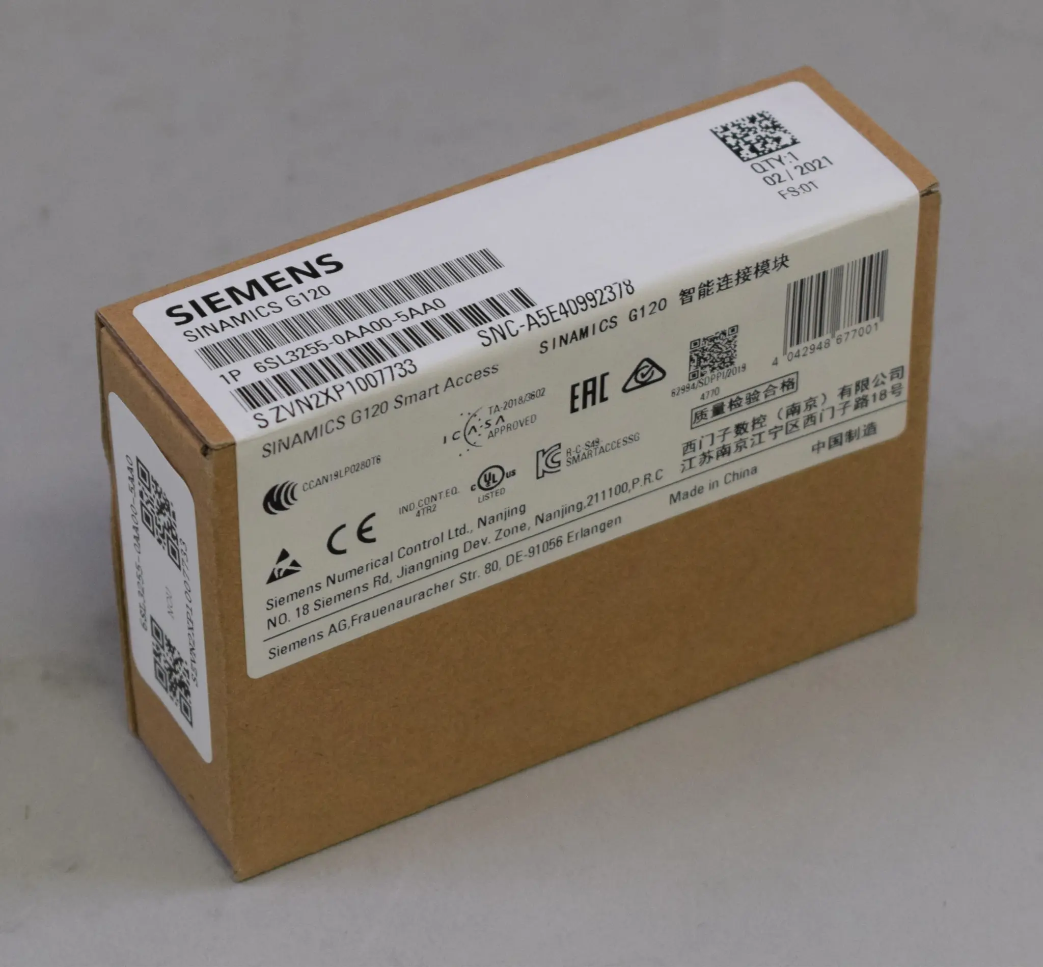 Produktfoto 1 von 6SL3255-0AA00-5AA0