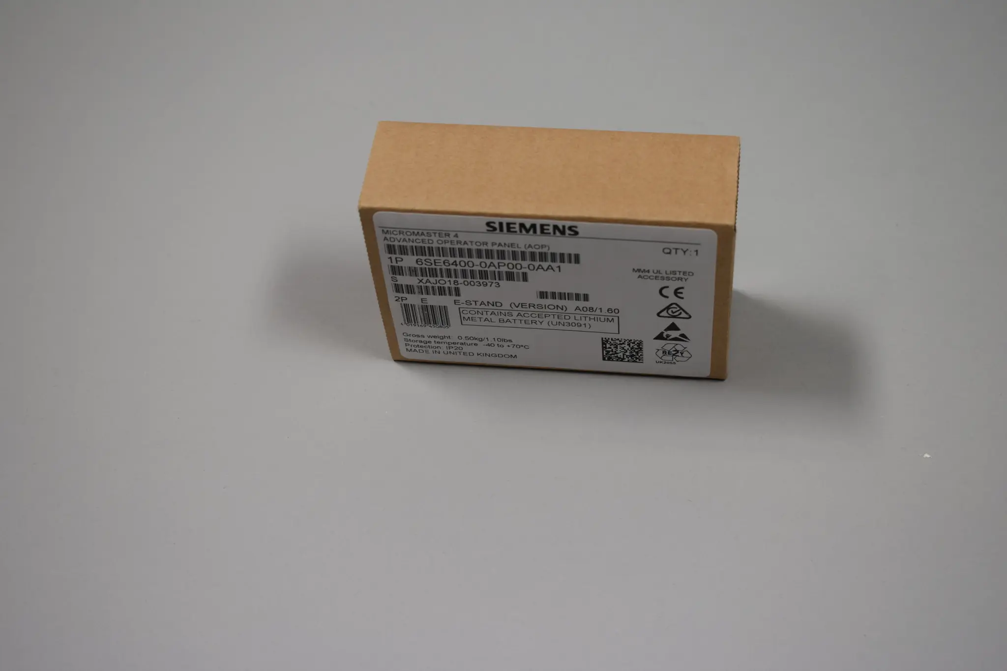 Produktfoto 1 von 6SE6400-0AP00-0AA1