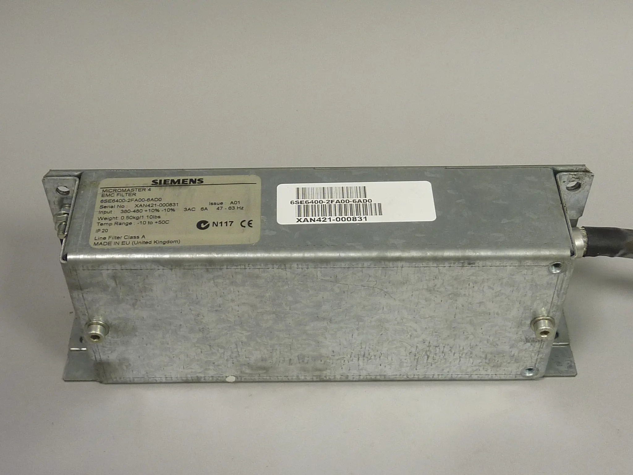 Produktfoto 1 von 6SE6400-2FA00-6AD0