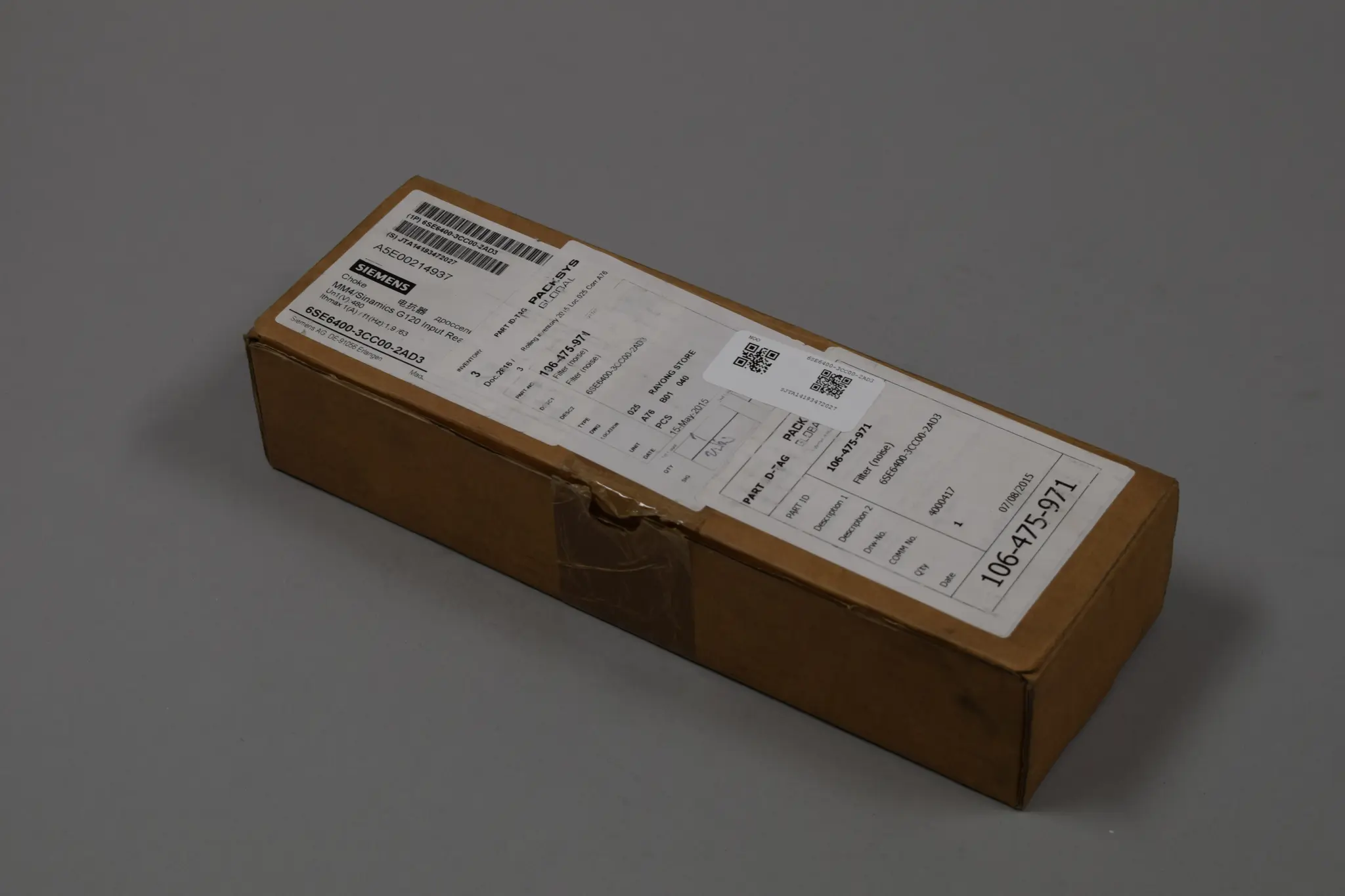Produktfoto 1 von 6SE6400-3CC00-2AD3