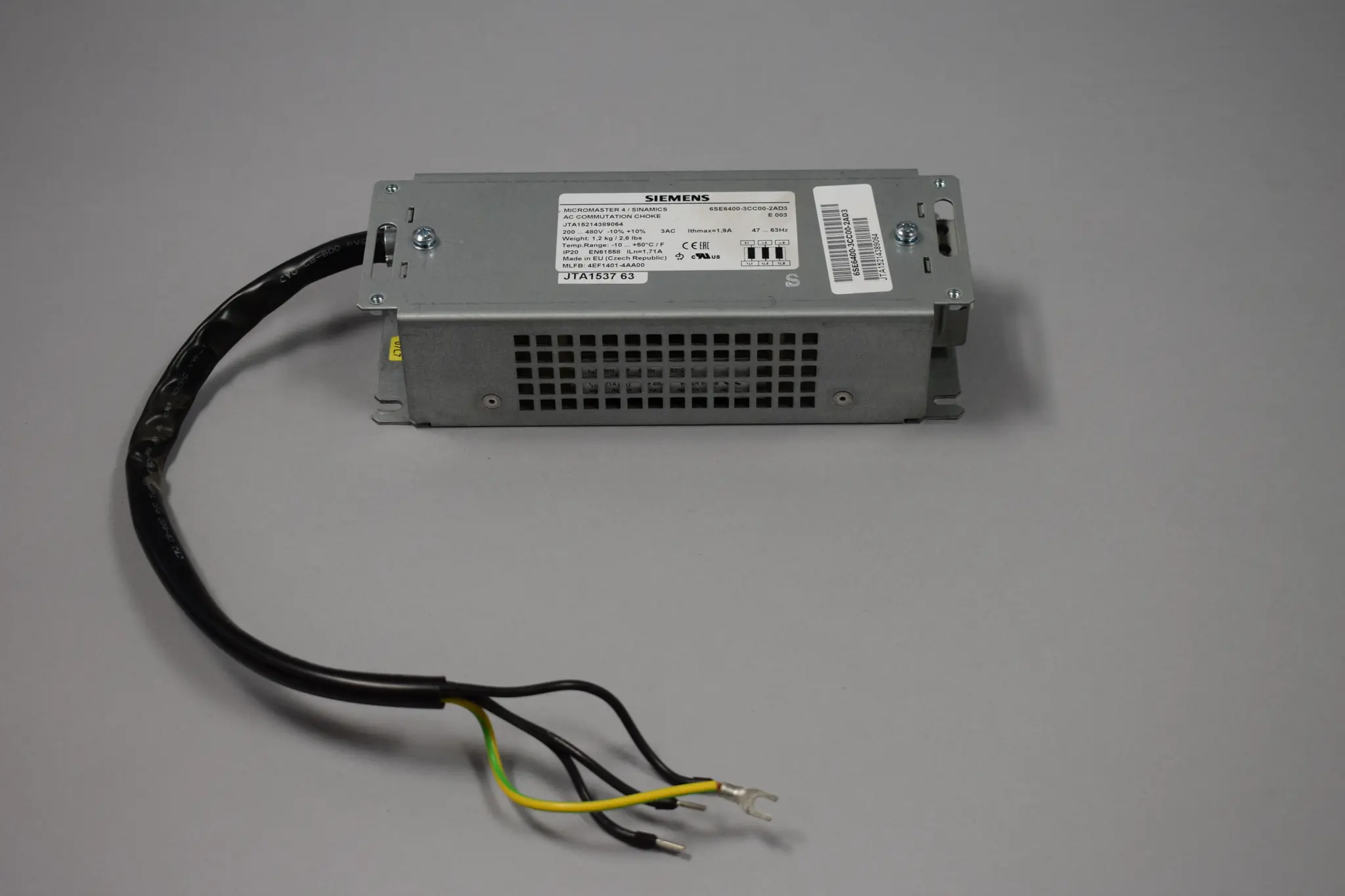 Produktfoto 1 von 6SE6400-3CC00-2AD3