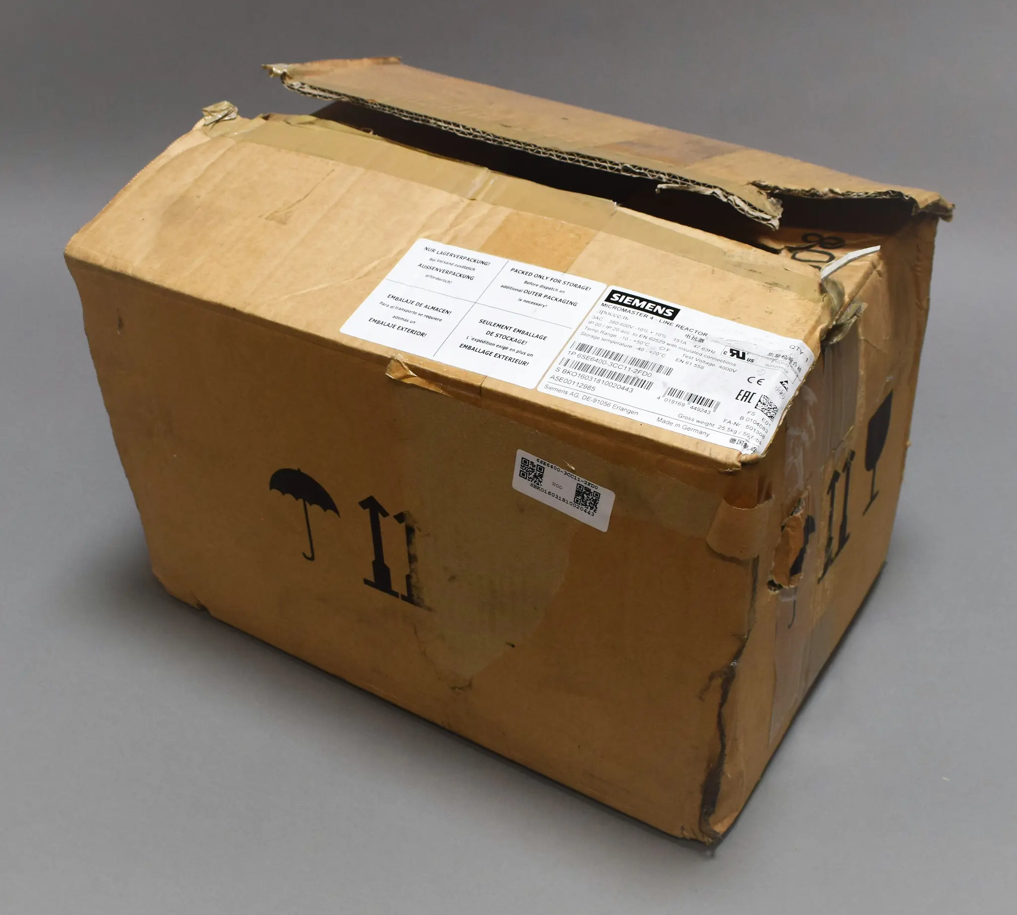 Produktfoto 1 von 6SE6400-3CC11-2FD0