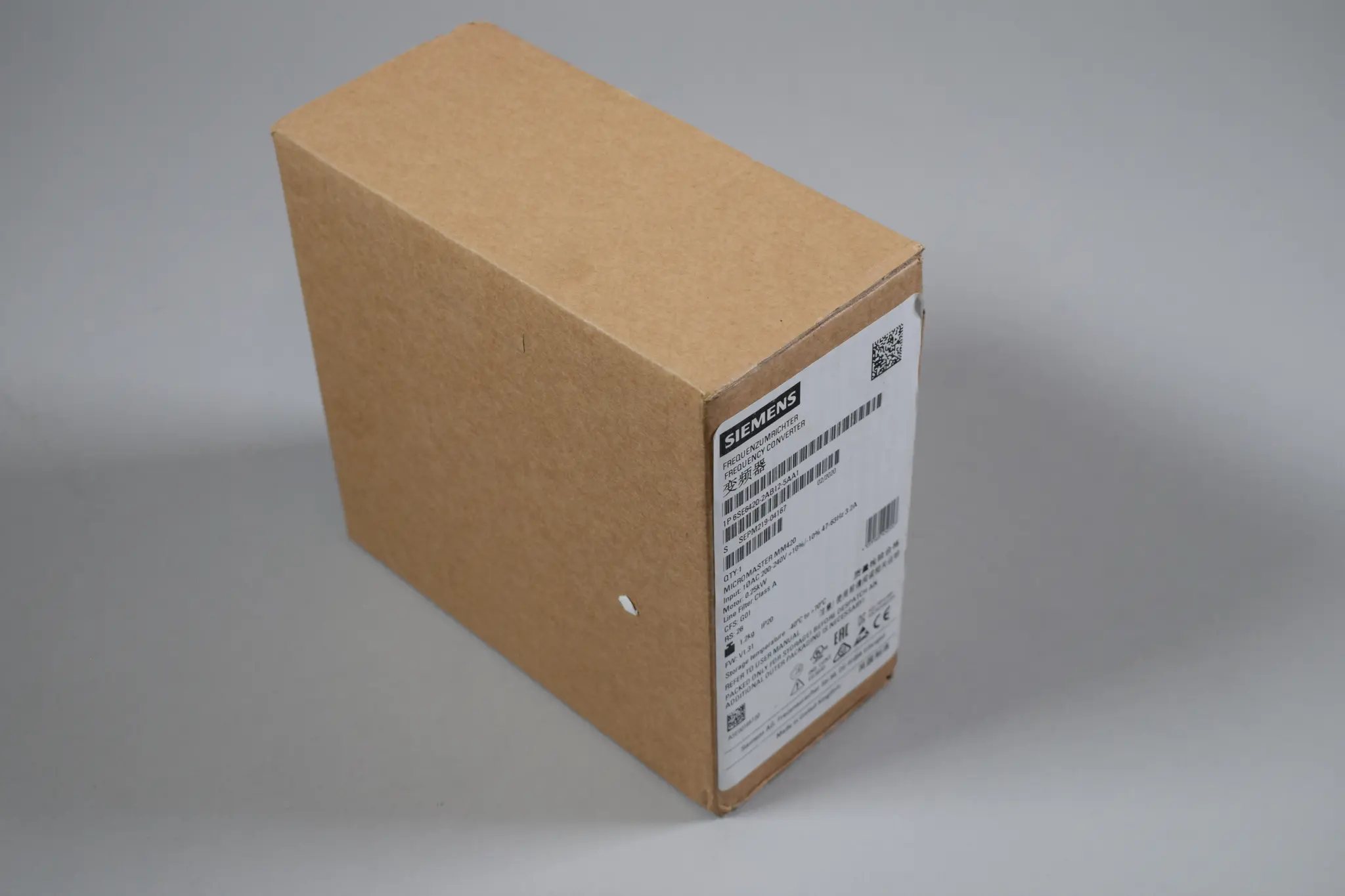 Produktfoto 1 von 6SE6420-2AB12-5AA1