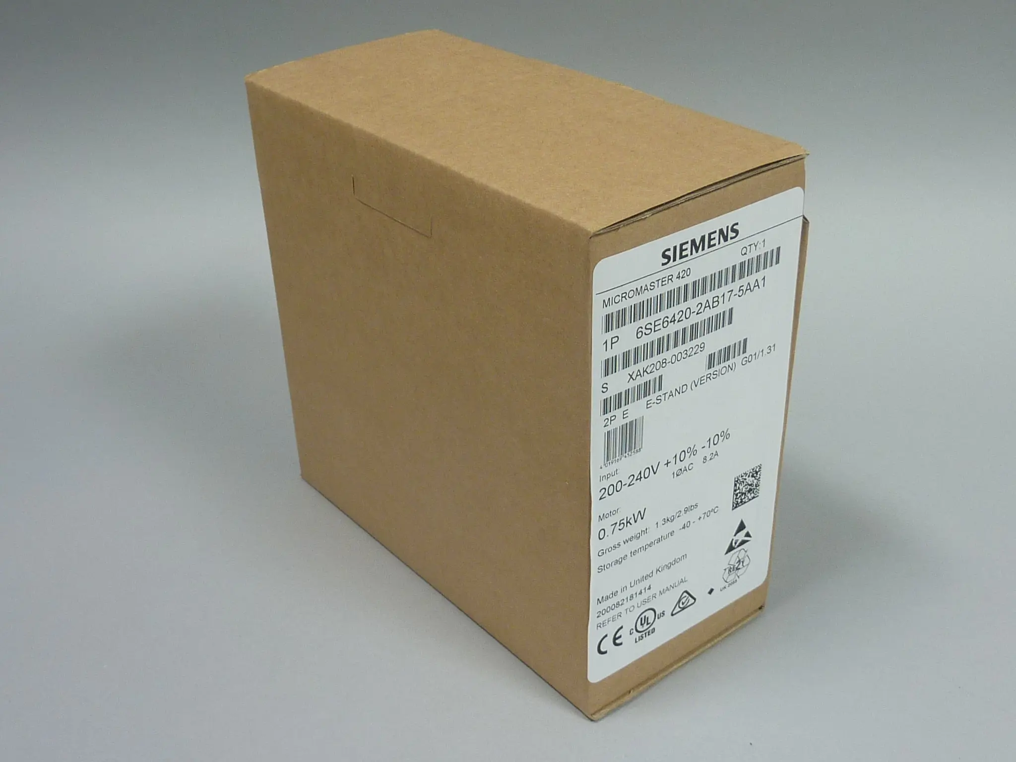 Produktfoto 1 von 6SE6420-2AB17-5AA1