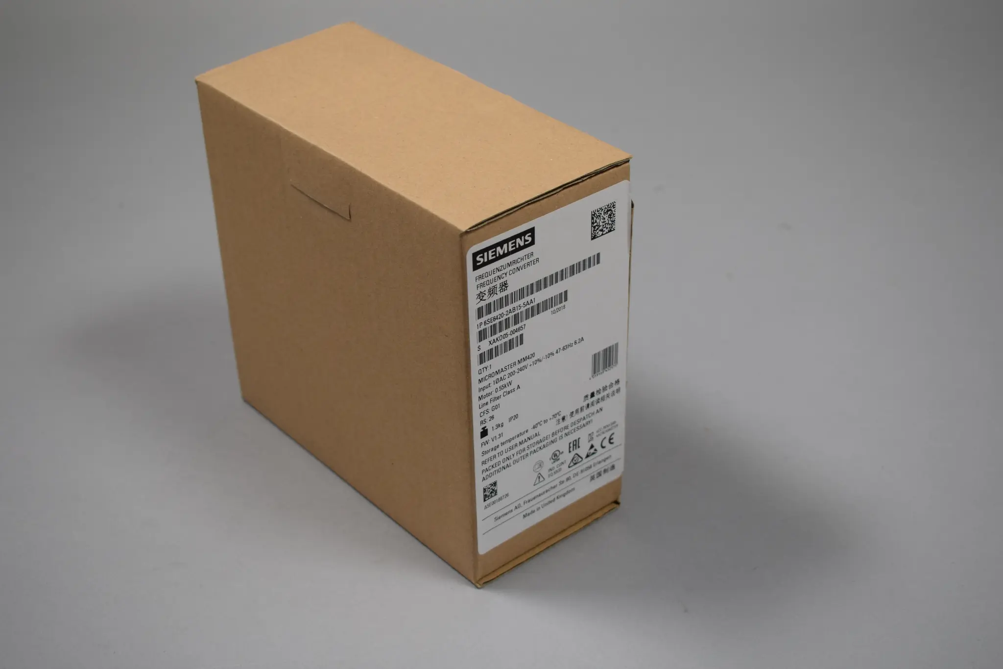 Produktfoto 1 von 6SE6420-2AB15-5AA1