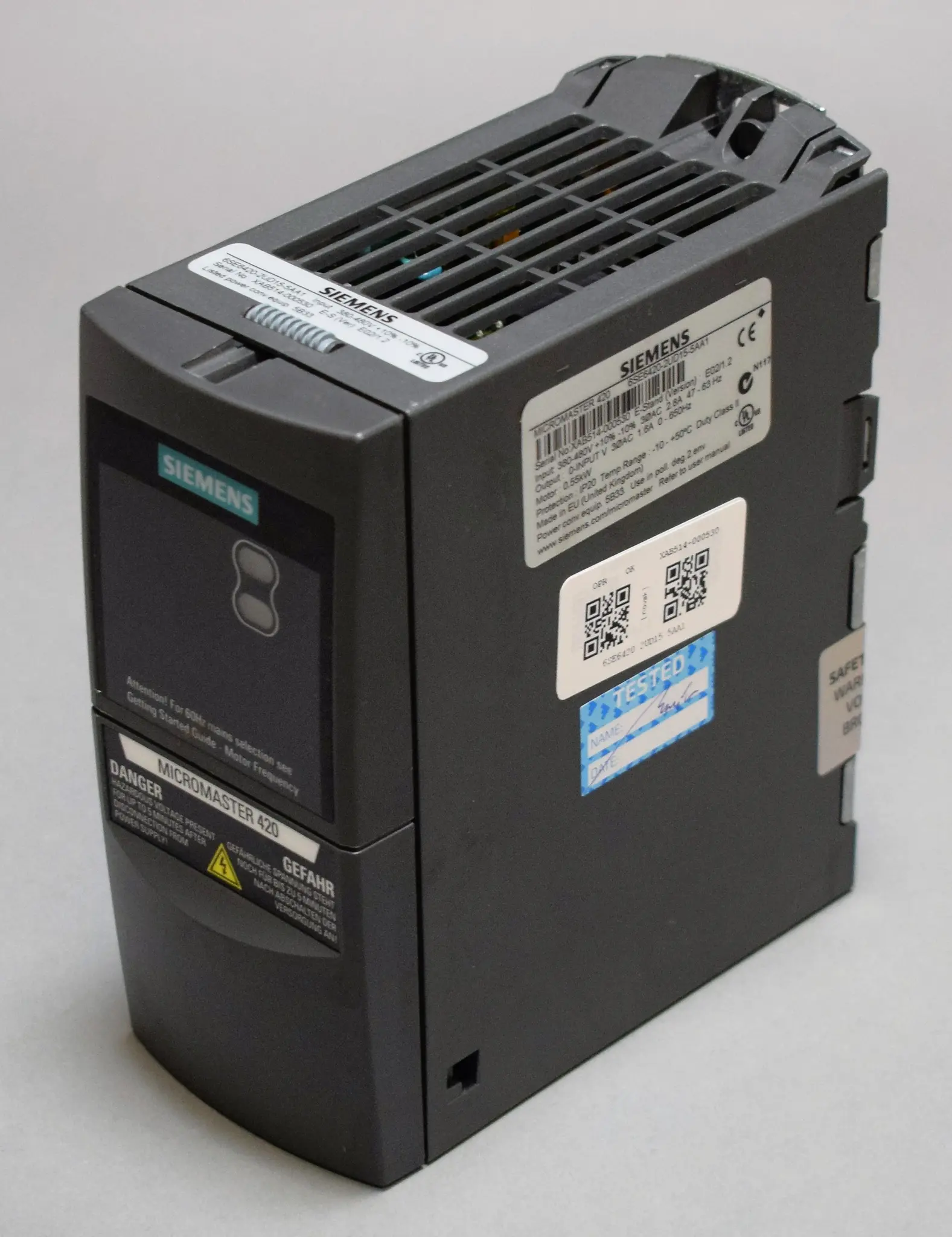 Produktfoto 1 von 6SE6420-2UD15-5AA1