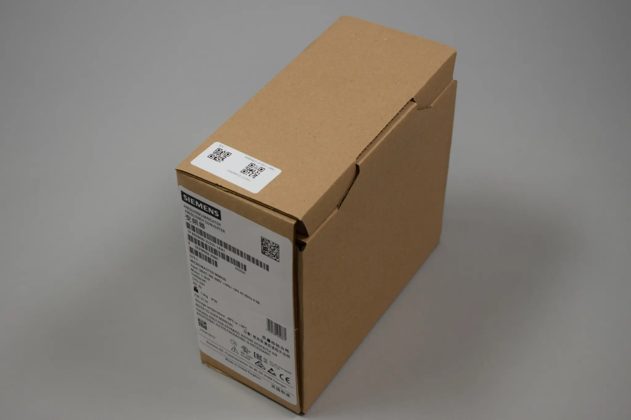 Produktfoto 1 von 6SE6420-2UD21-1AA1