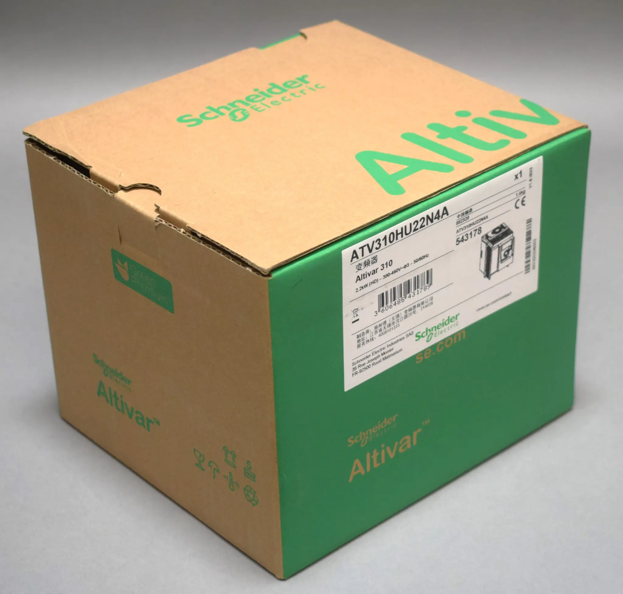 Produktfoto 1 von ATV310HU22N4A