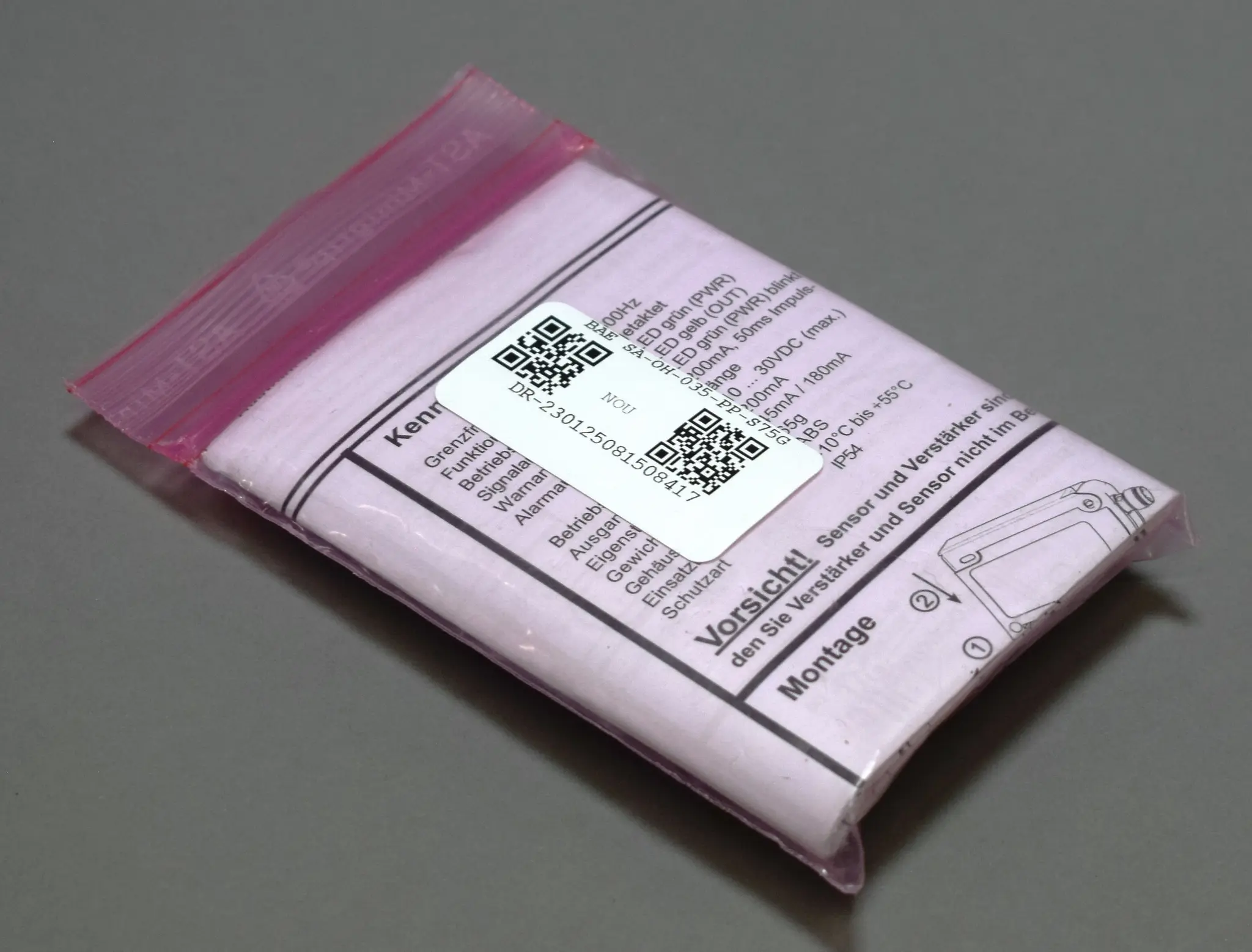 Produktfoto 1 von BAE SA-OH-035-PP-S75G