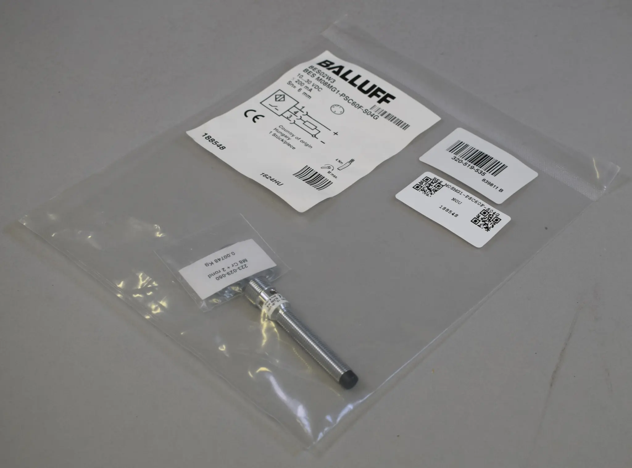 Produktfoto 1 von BES M08MG1-PSC60F-S04G