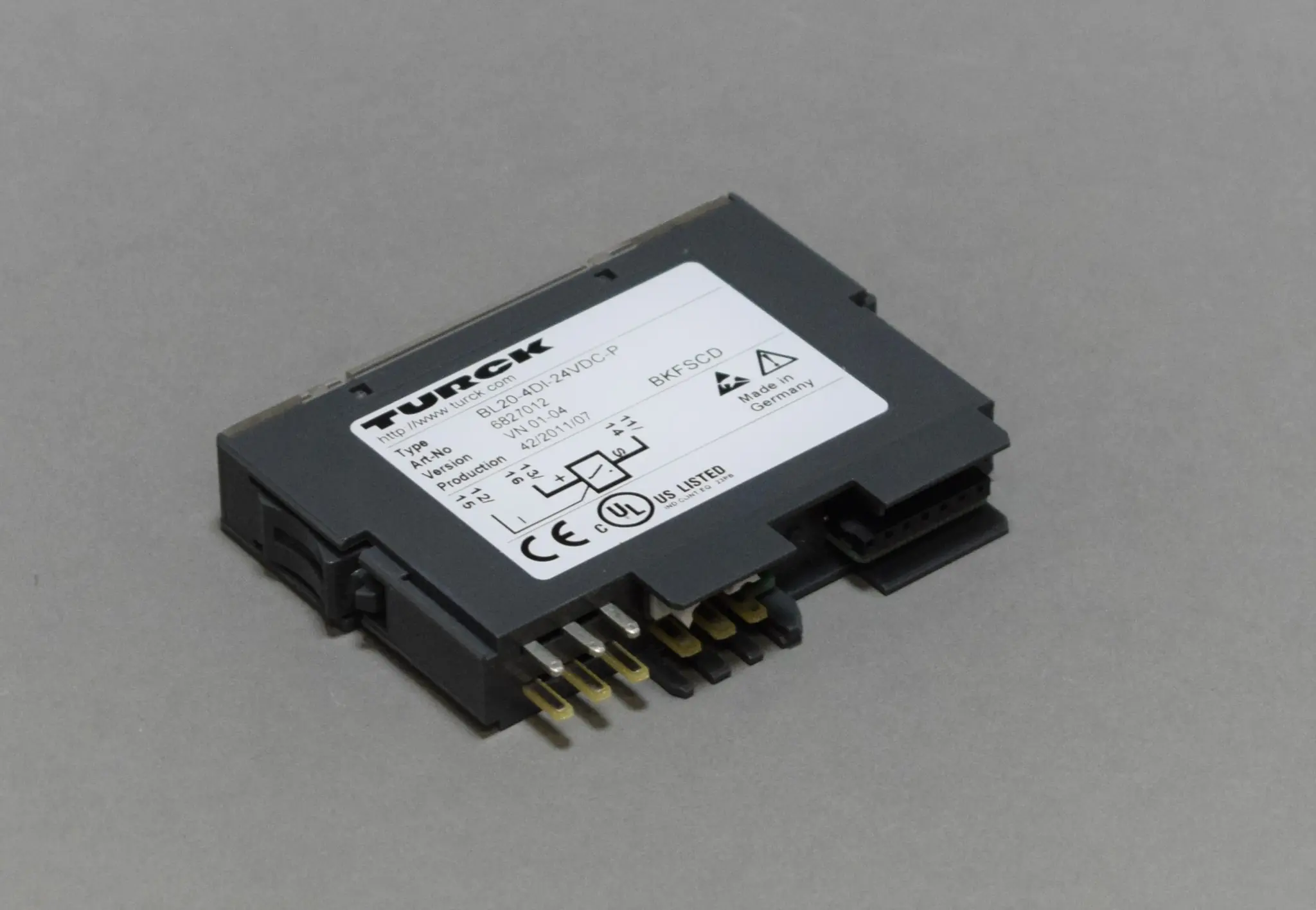 Produktfoto 1 von BL20-4DI-24VDC-P