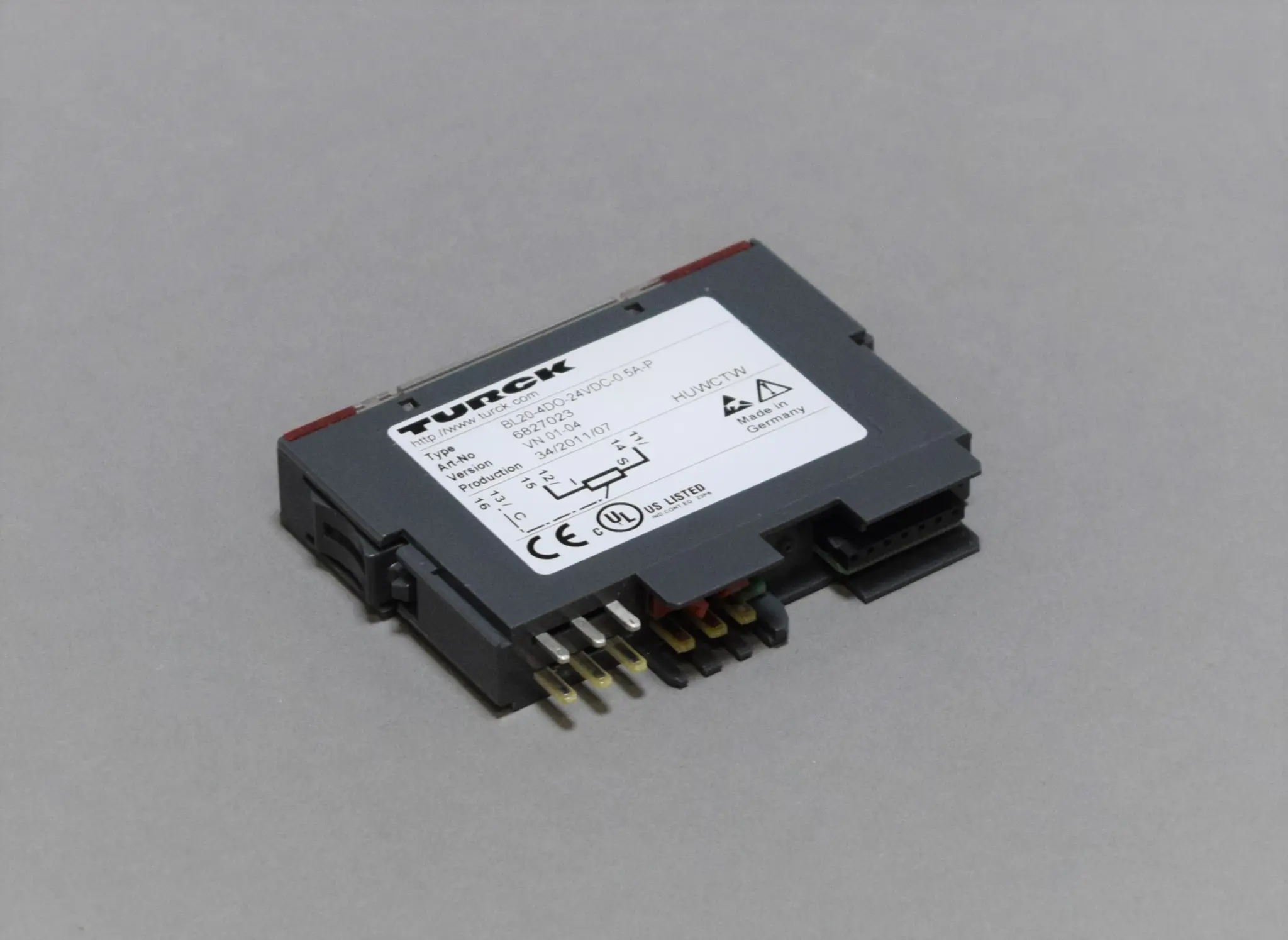 Produktfoto 1 von BL20-4DO-24VDC-05A-P