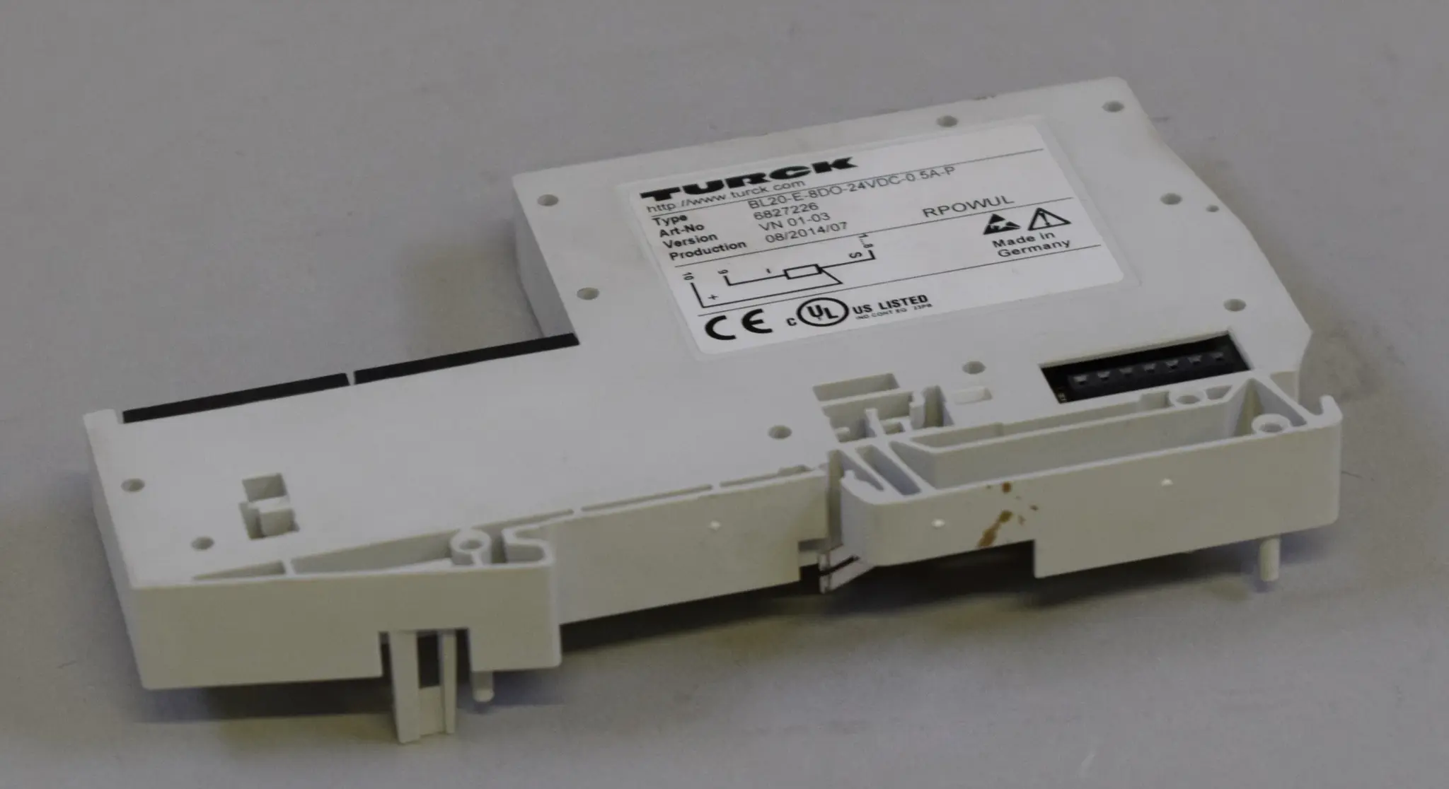 Produktfoto 1 von BL20-E-8DO-24VDC-05A-P