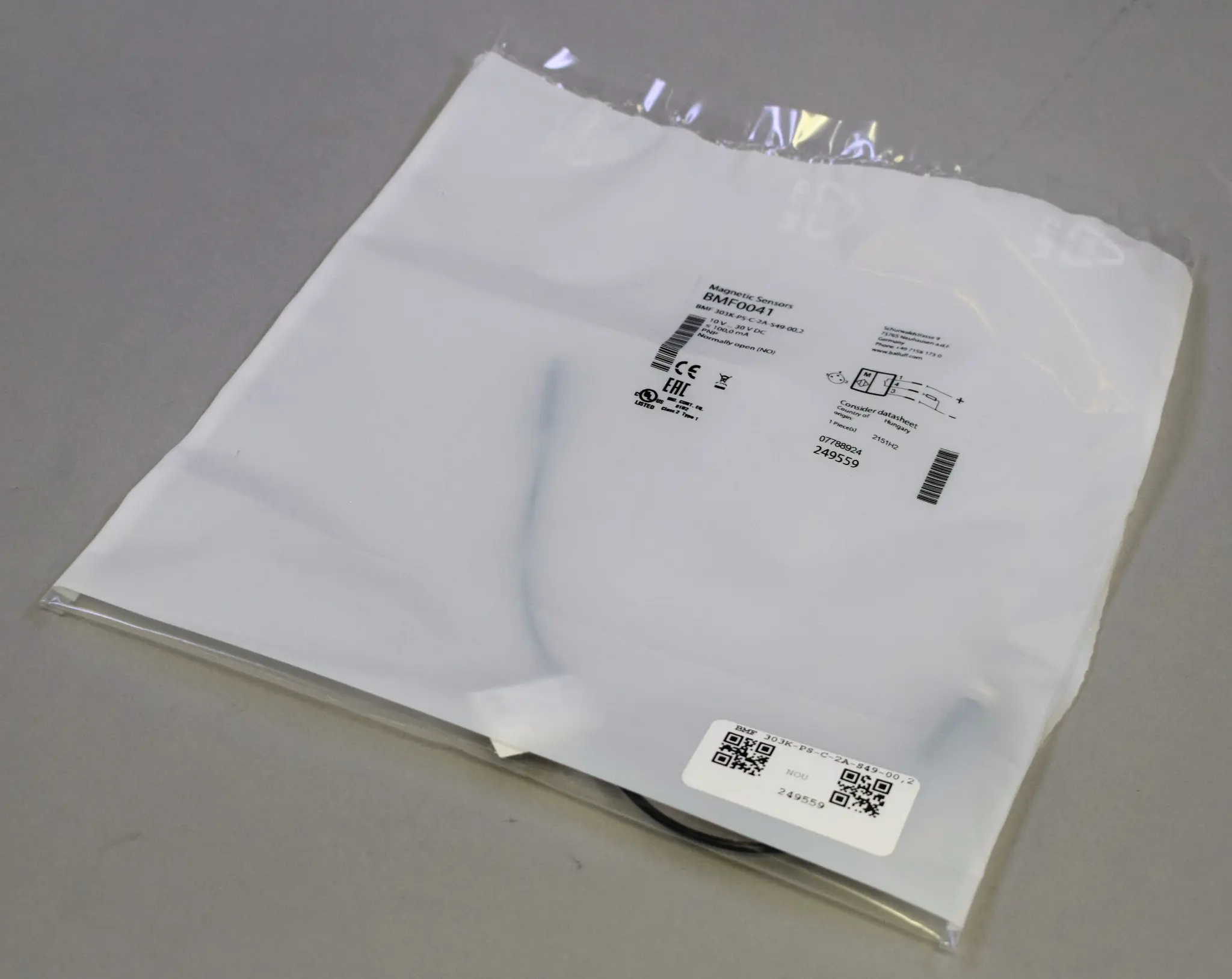 Produktfoto 1 von BMF 303K-PS-C-2A-S49-002
