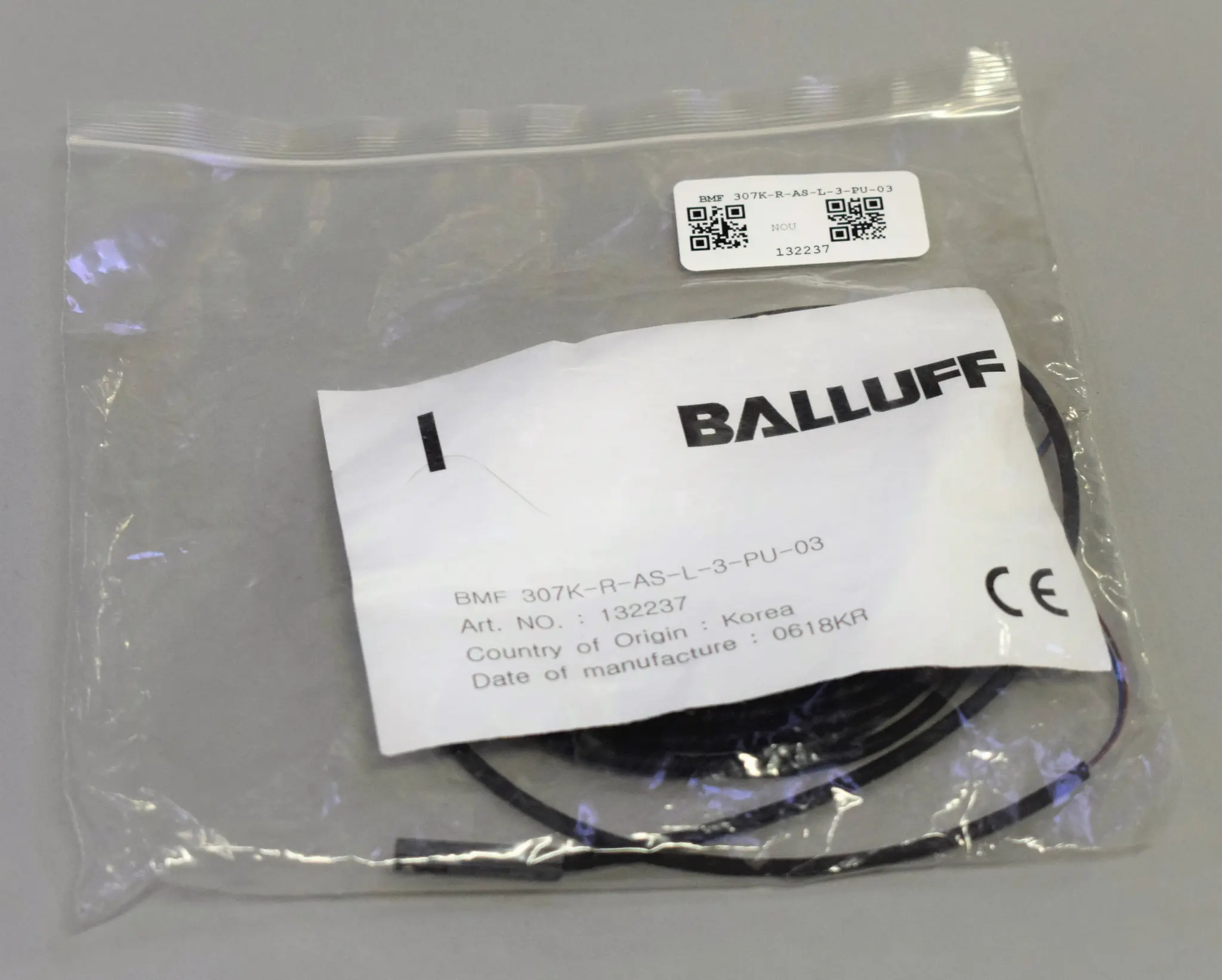 Produktfoto 1 von BMF 307K-R-AS-L-3-PU-03