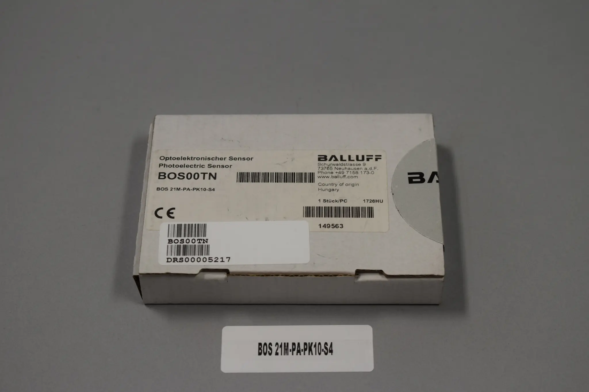 Produktfoto 1 von BOS 21M-PA-PK10-S4