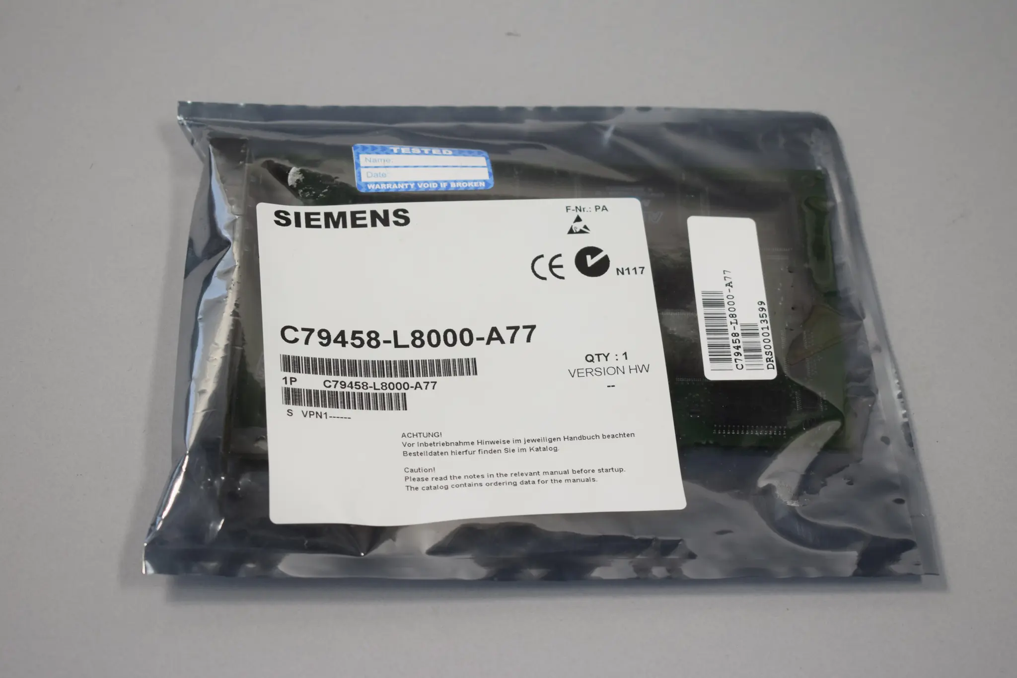 Produktfoto 1 von C79458-L8000-A77