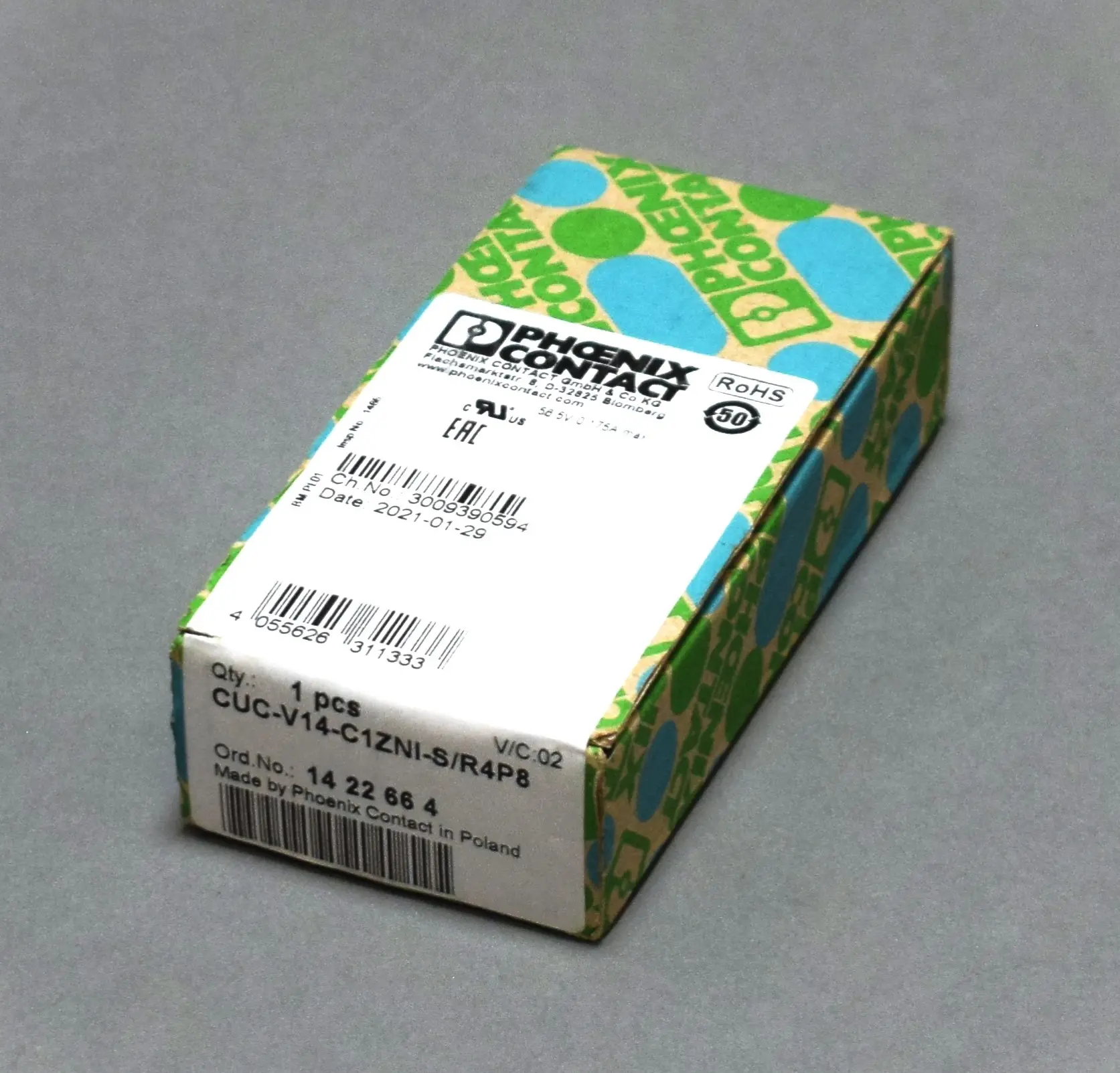 Produktfoto 1 von CUC-V14-C1ZNI-SR4P8
