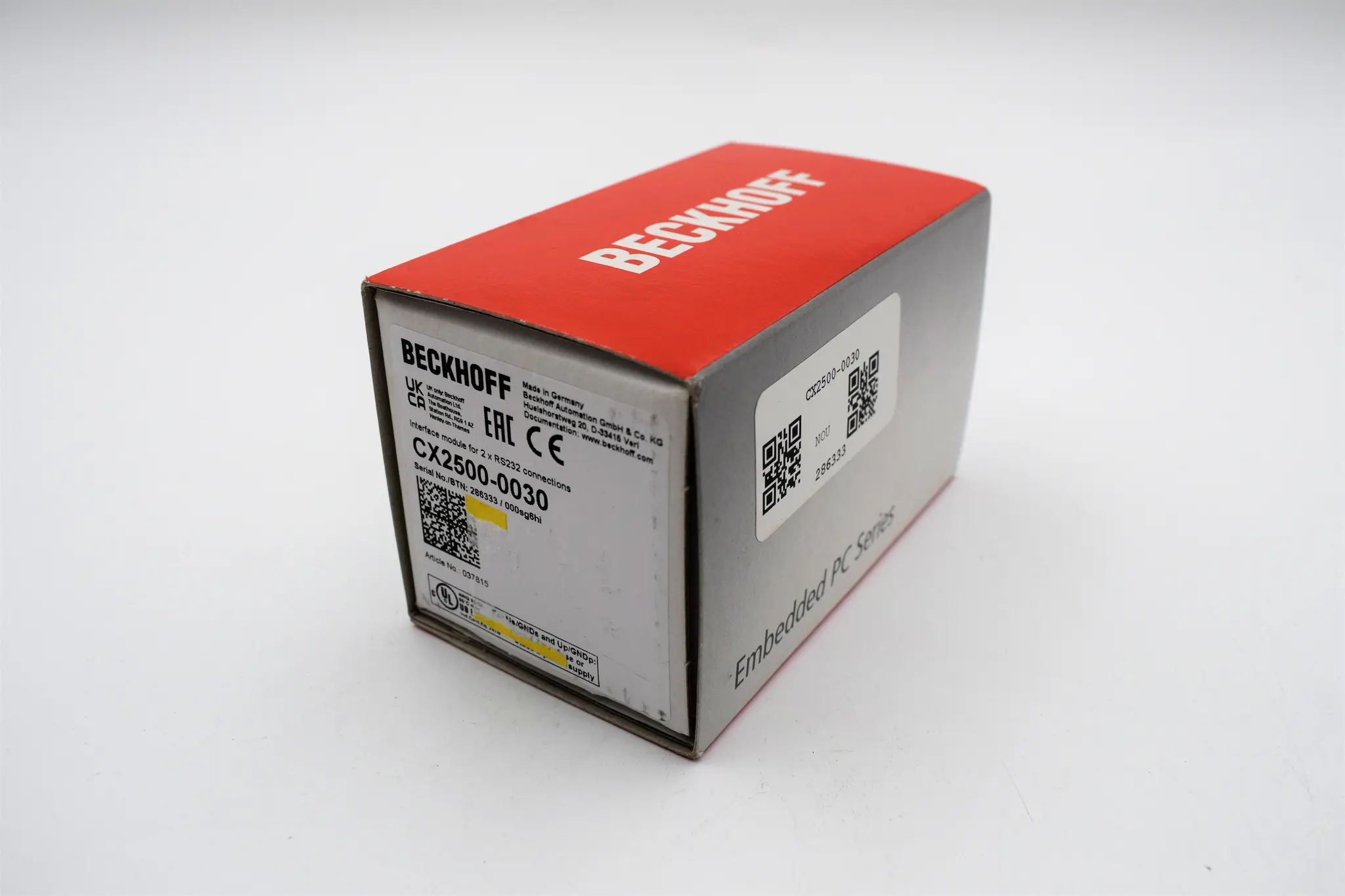 Produktfoto 1 von CX2500-0030