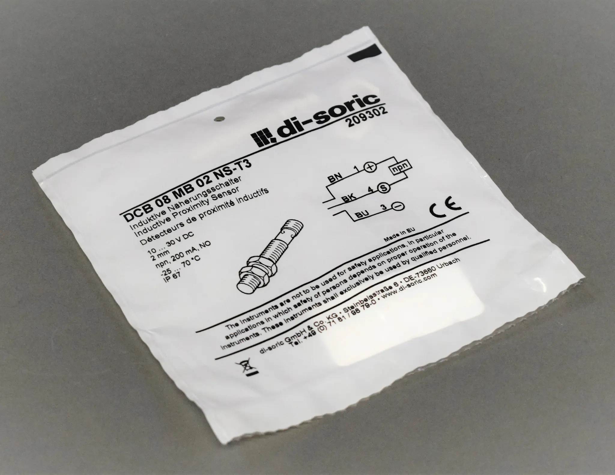 Produktfoto 1 von DCB 08 MB 02 NS-T3