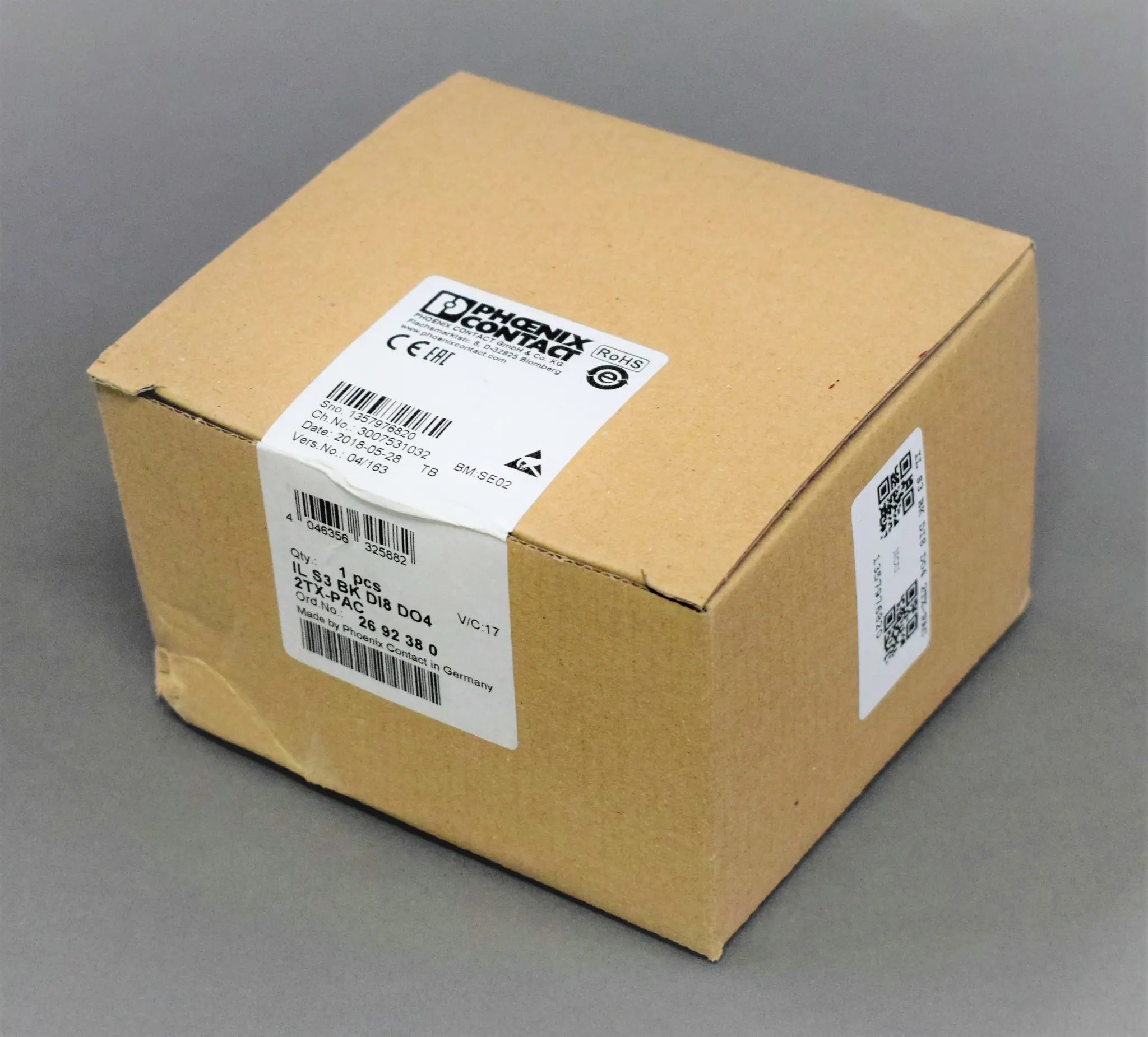 Produktfoto 1 von IL S3 BK DI8 DO4 2TX-PAC