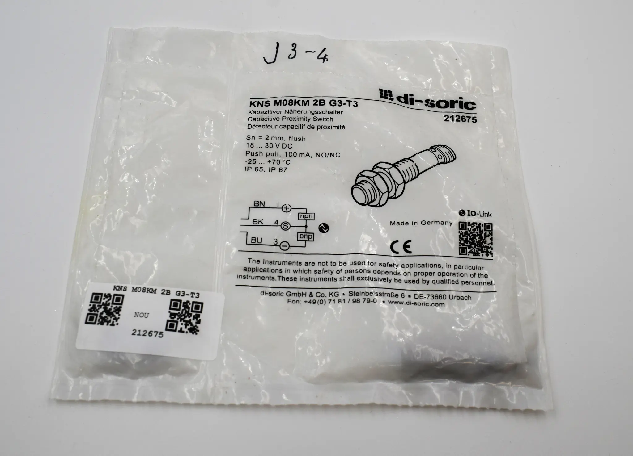 Produktfoto 1 von KNS M08KM 2B G3-T3