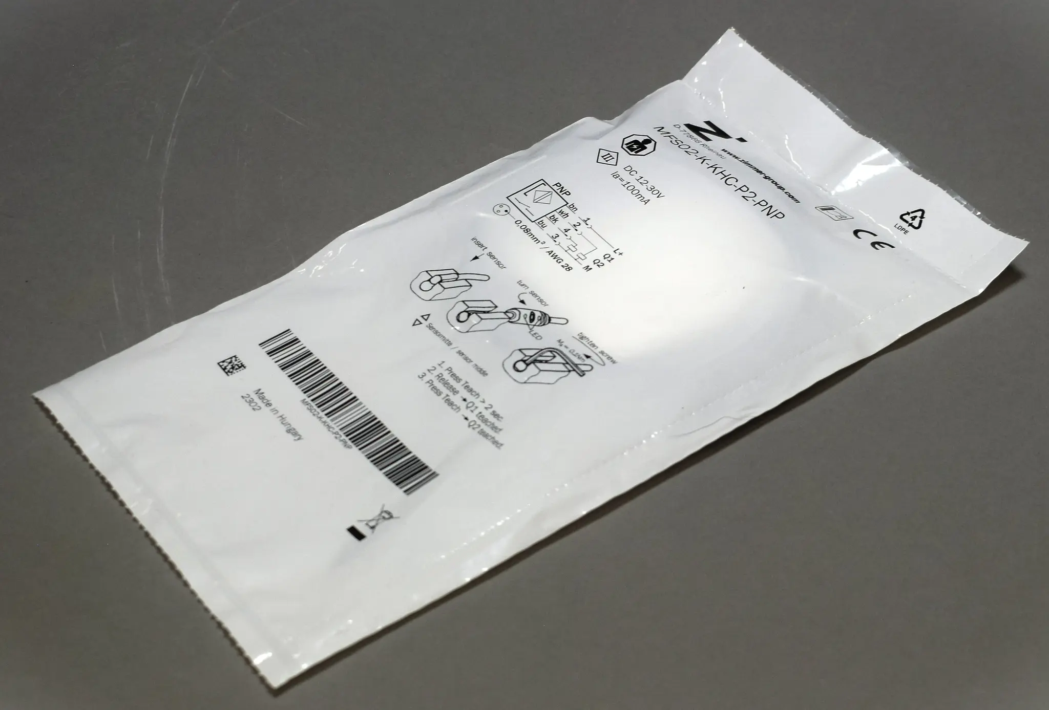 Produktfoto 1 von MFS02-K-KHC-P2-PNP