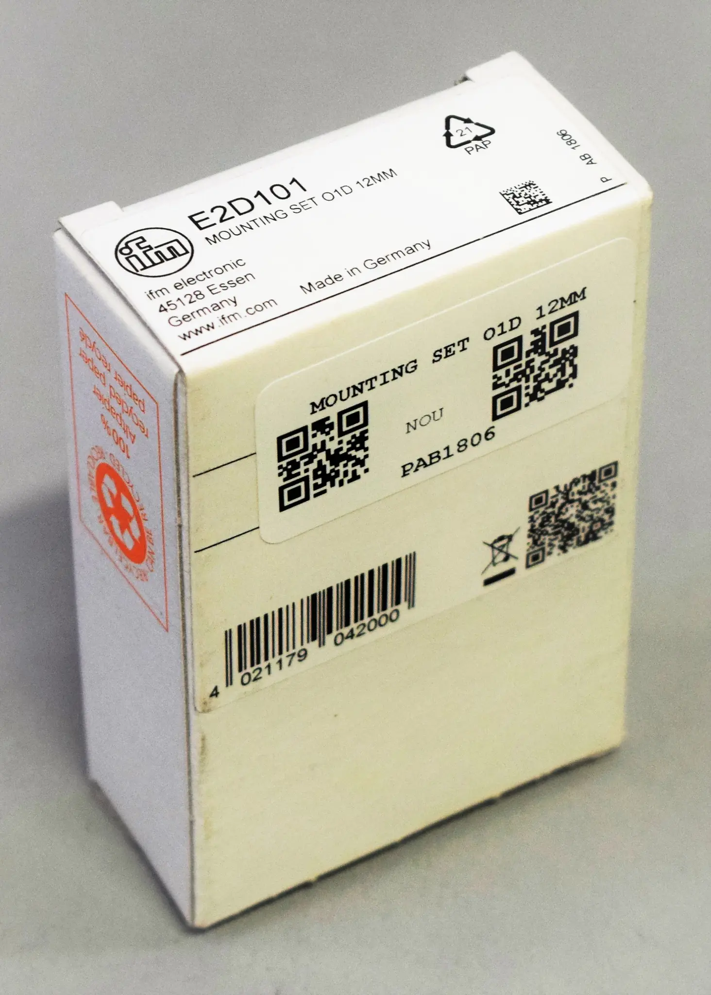 Produktfoto 1 von MOUNTING SET O1D 12MM