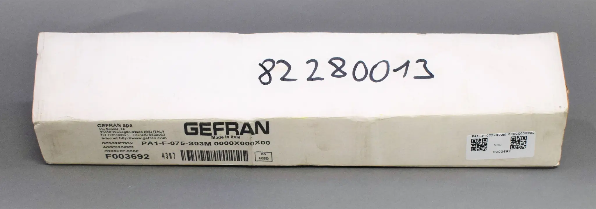 Produktfoto 1 von PA1-F-075-S03M 0000X000X00