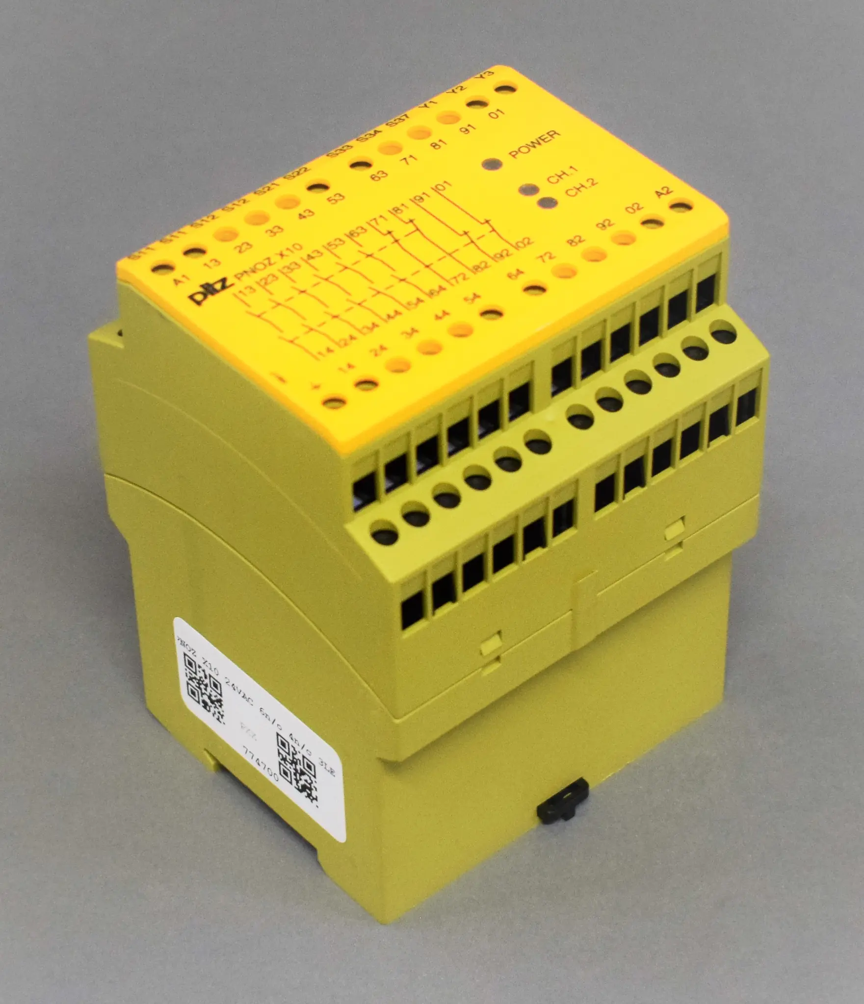PNOZ X10 24VAC 6no 4nc 3LED