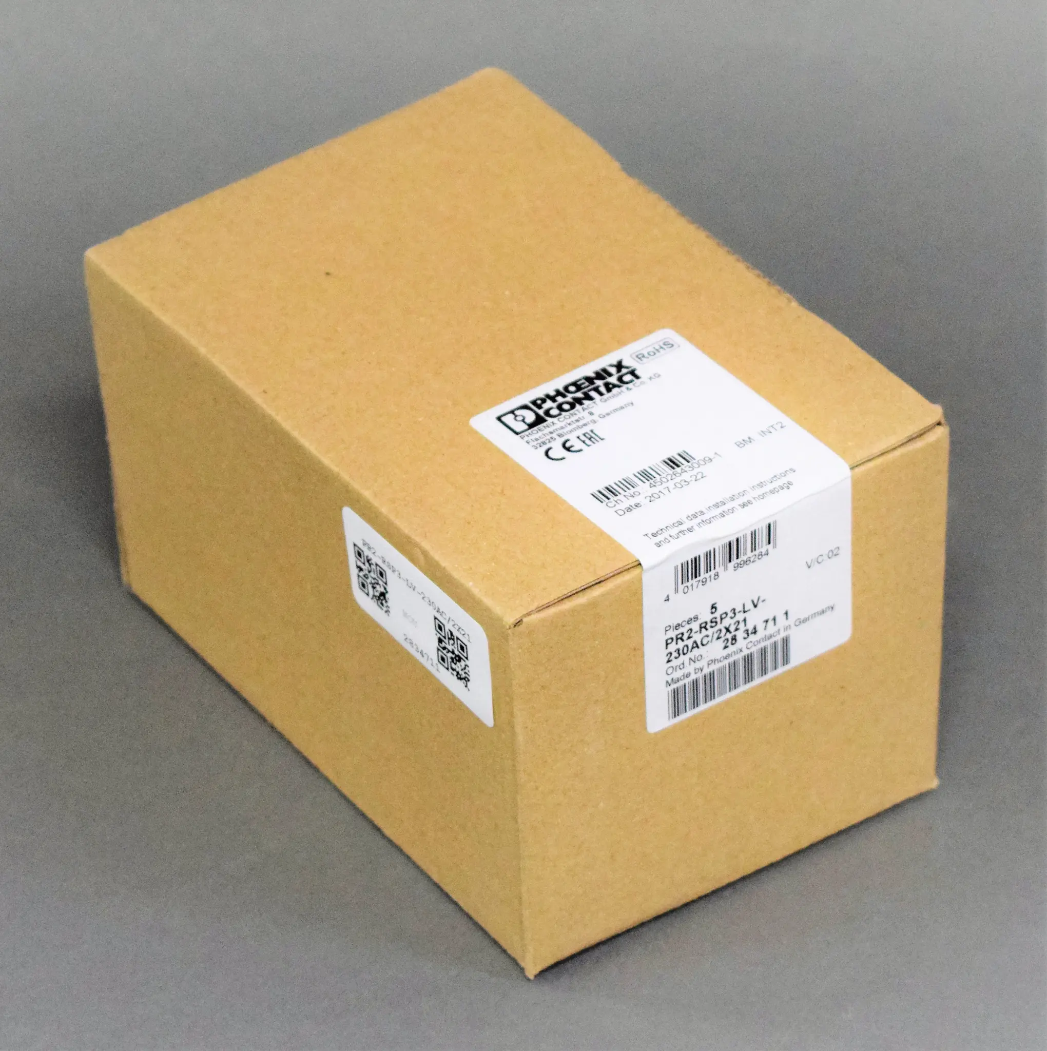 Produktfoto 1 von PR2-RSP3-LV-230AC2X21