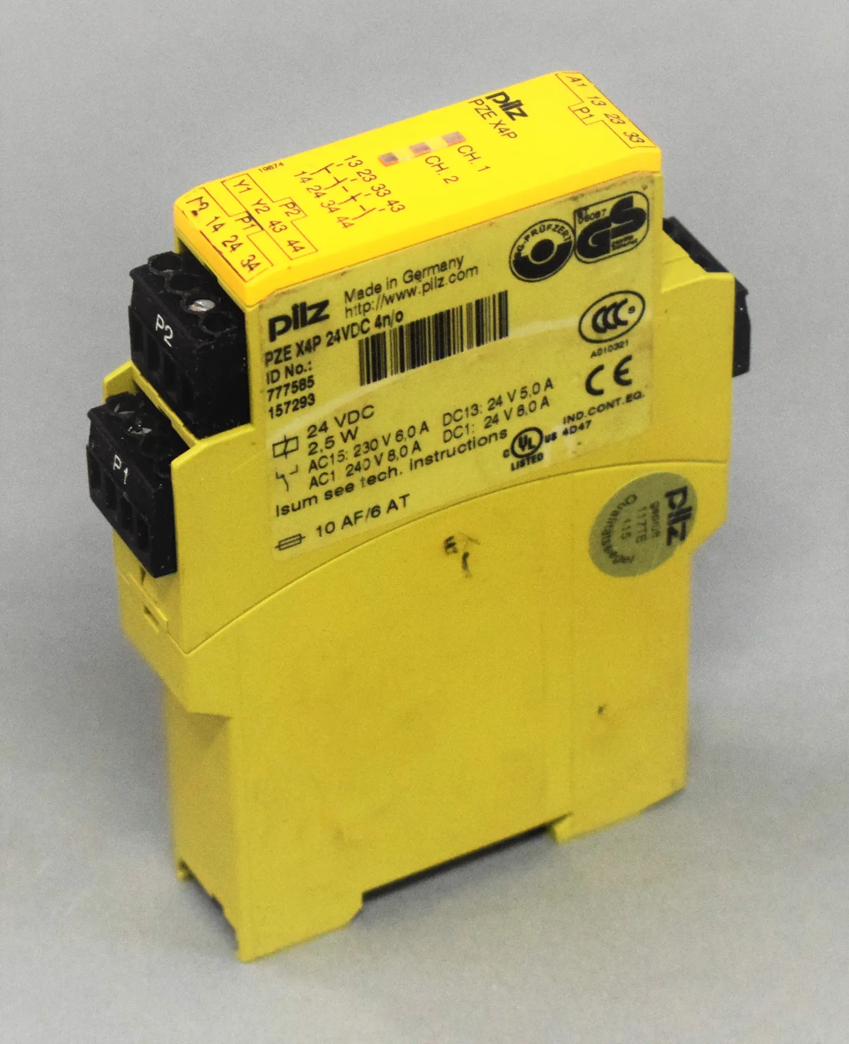 Produktfoto 1 von PZE X4P 24VDC 4no