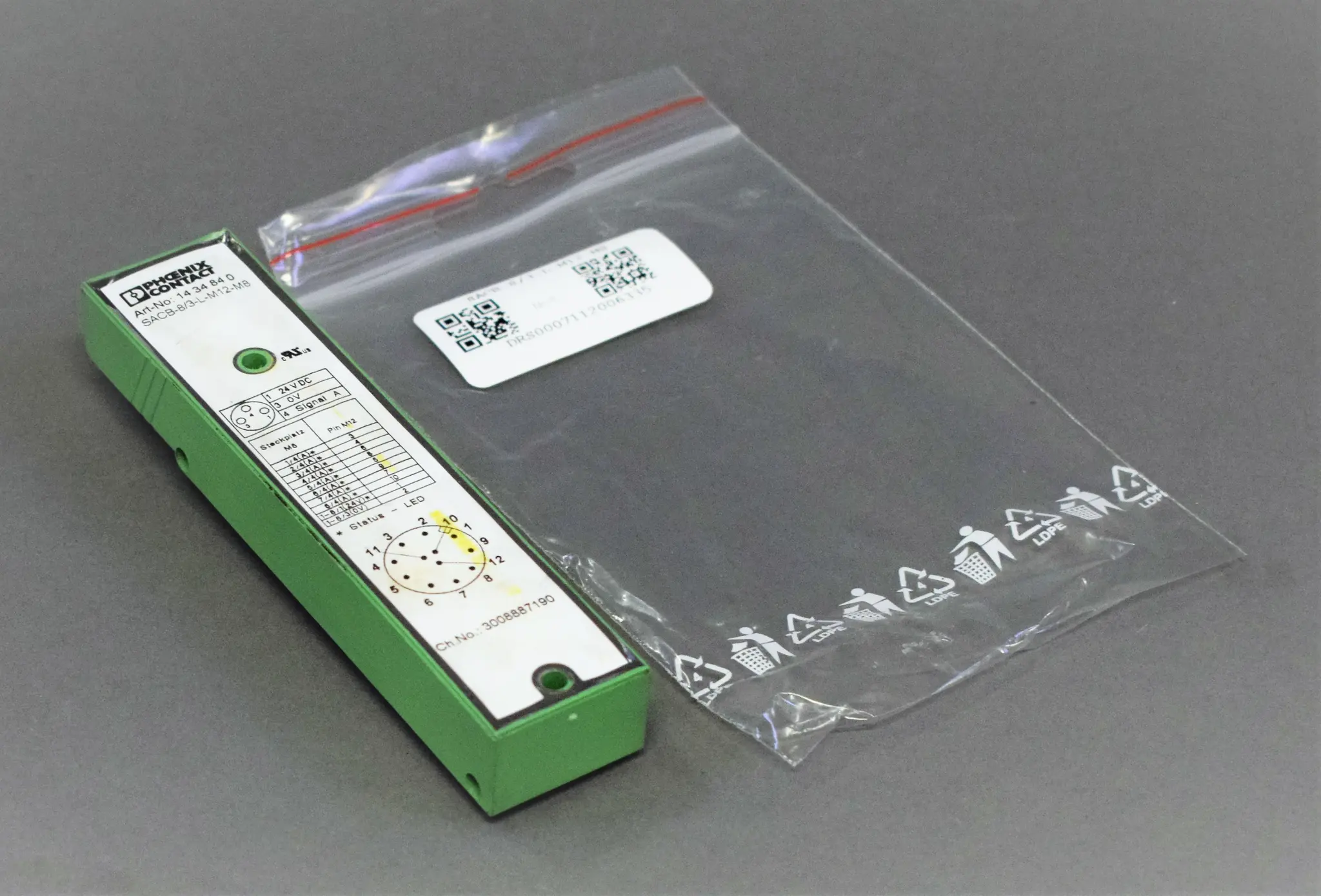 Produktfoto 1 von SACB-83-L-M12-M8