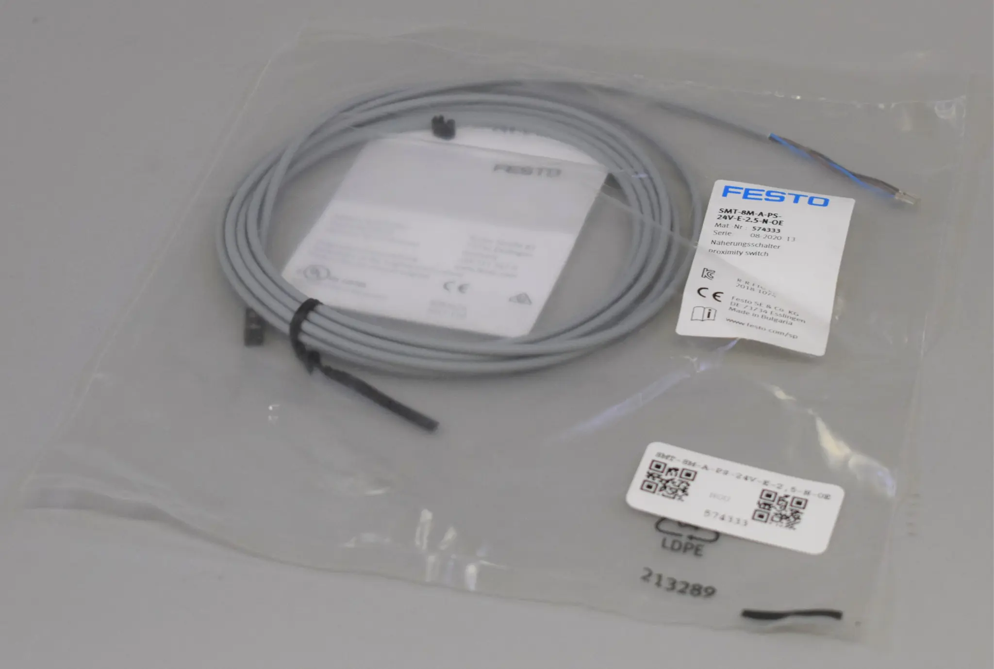 Produktfoto 1 von SMT-8M-A-PS-24V-E-25-N-OE